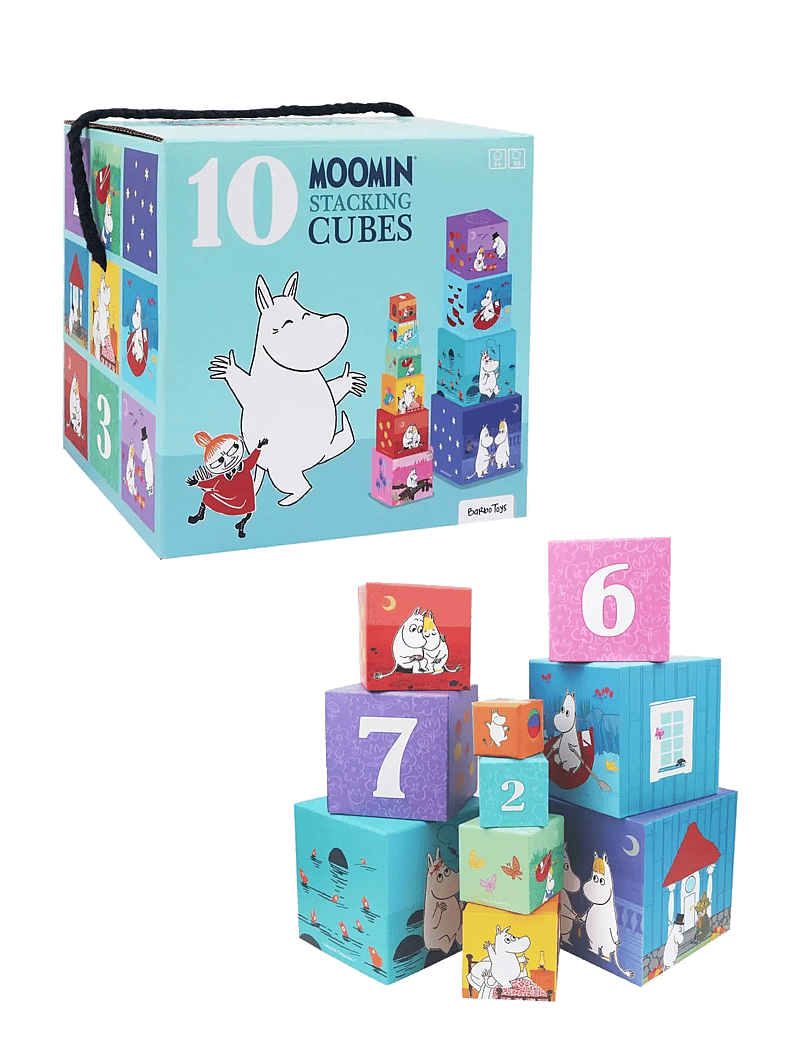 Muumitrollid - Moomin Stacking Cubes - The House - sorteerimiskasti mänguasi - multiple color - 0