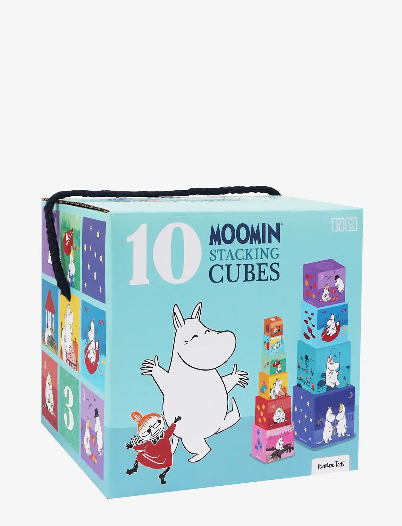 Muumitrollid - Moomin Stacking Cubes - The House - sorteerimiskasti mänguasi - multiple color - 1