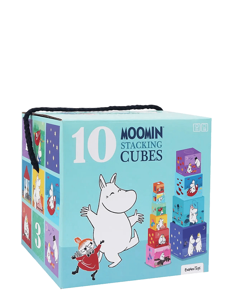 Muumitrollid - Moomin Stacking Cubes - The House - sorteerimiskasti mänguasi - multiple color - 1
