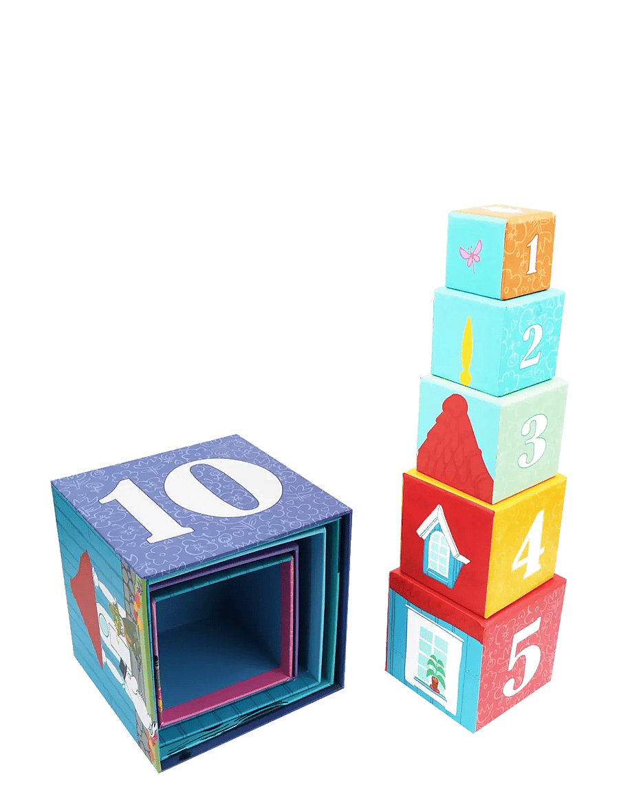 MOOMIN - Moomin Stacking Cubes - The House - flokkunarbox leikfanga - multiple color - 3