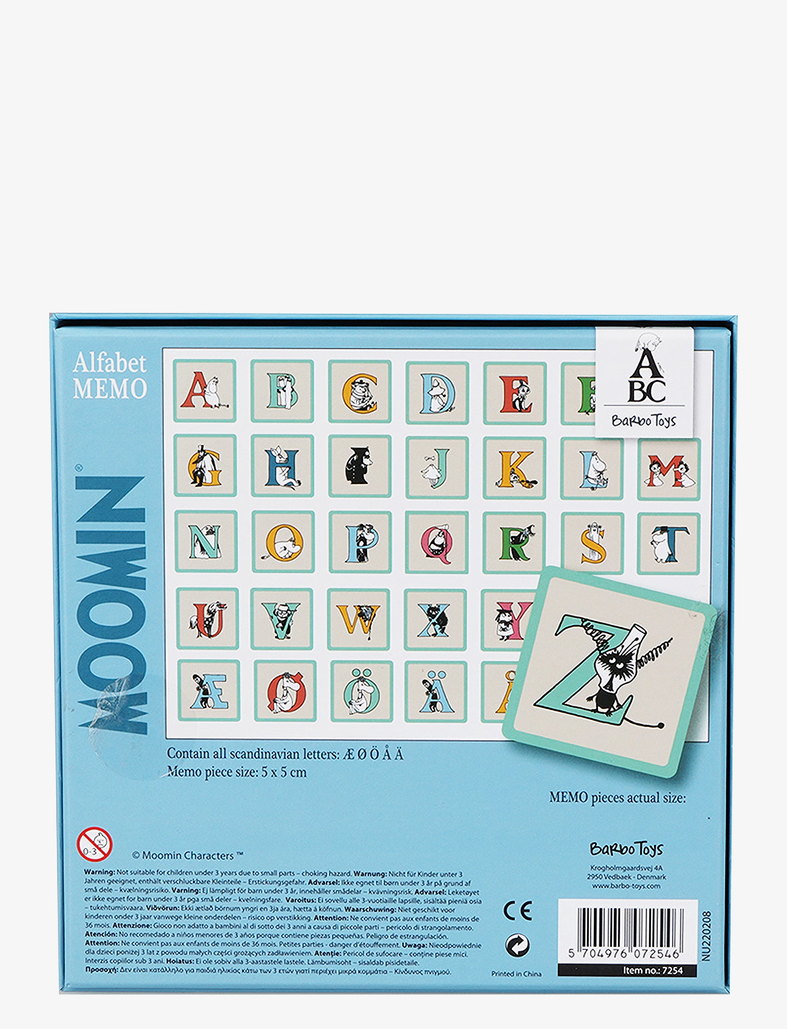 Barbo Toys - Mumutrolden alfabet memo - multi - 2