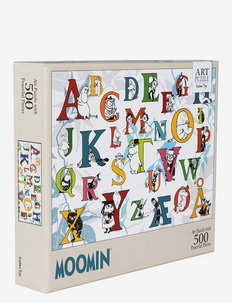 Moomin Art Puzzle - 500 pcs - ABC, MUMIN