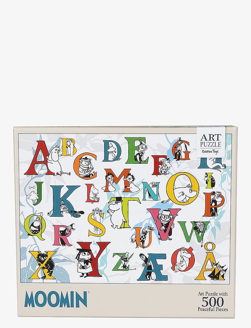 MOOMIN - Moomin Art Puzzle - 500 pcs - ABC - pädagogische rätsel - multi - 1