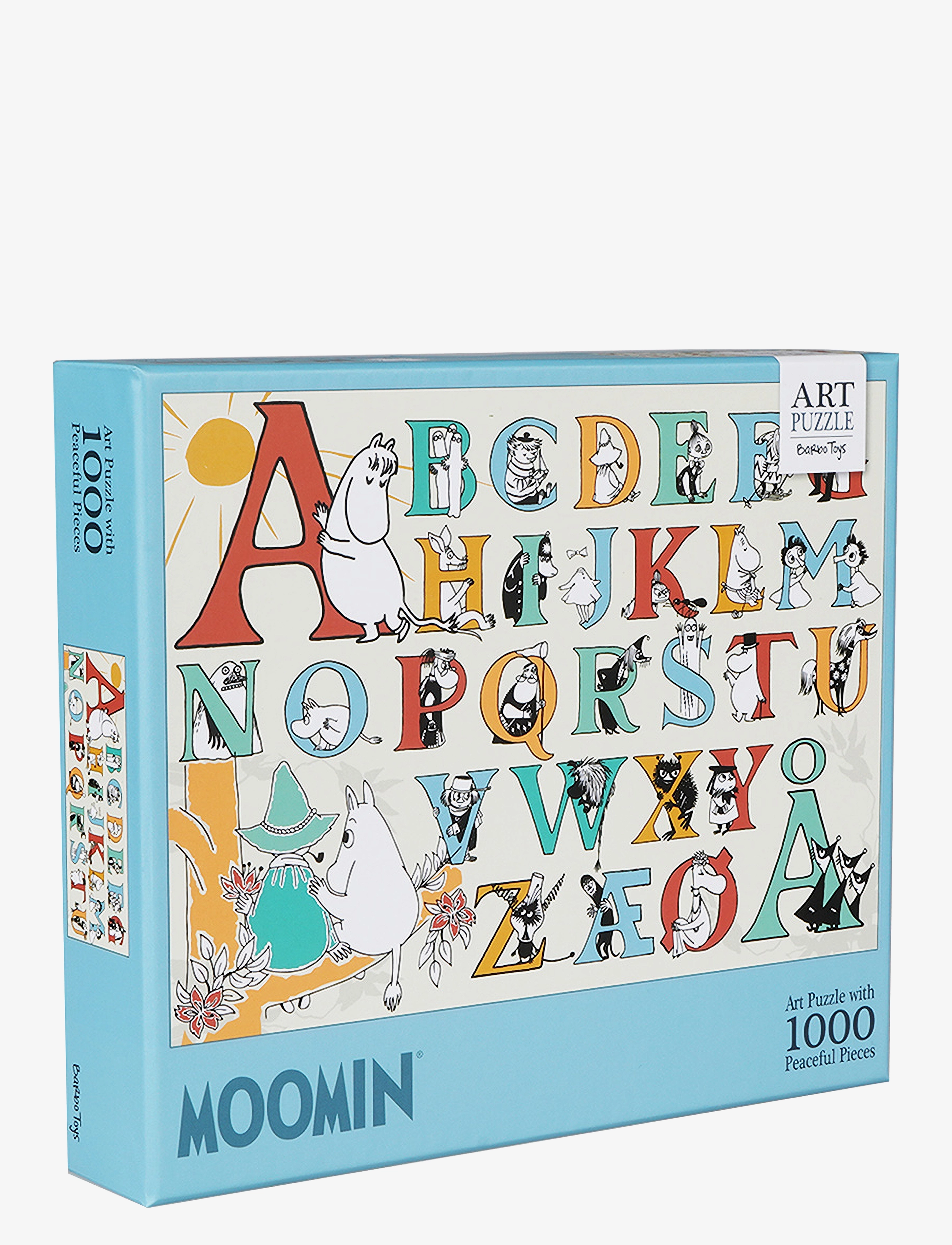 BARBO Spielzeug Mumutrolden Abc Puslespil 1000 Brikker Patterned - One Size - Kinder