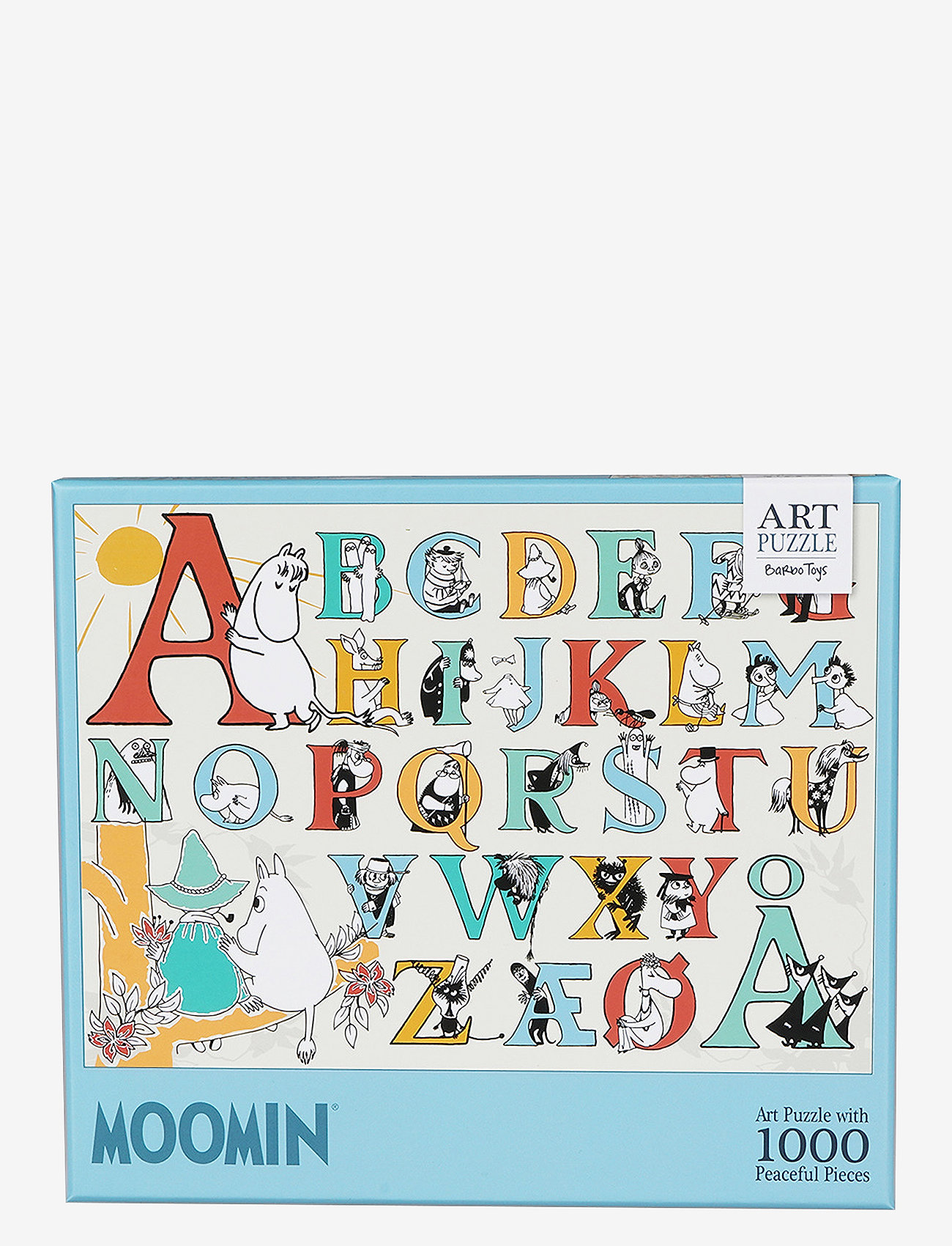 MOOMIN - Moomin Art Puzzle - 1000 pcs - ABC - pädagogische rätsel - multi - 1
