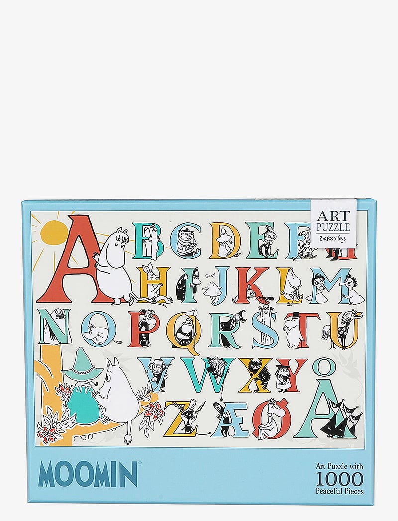 Barbo Toys - Moomin Art Puzzle - 1000 pcs - ABC - pädagogische rätsel - multi - 1