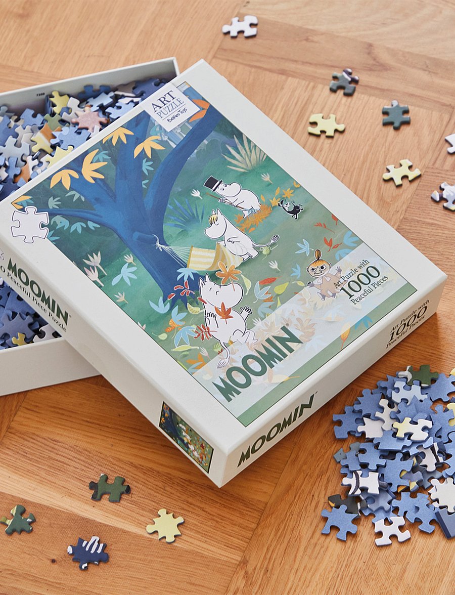 Barbo Toys - New Moomin Art Puzzle - Play in the forest - multiple color - 4