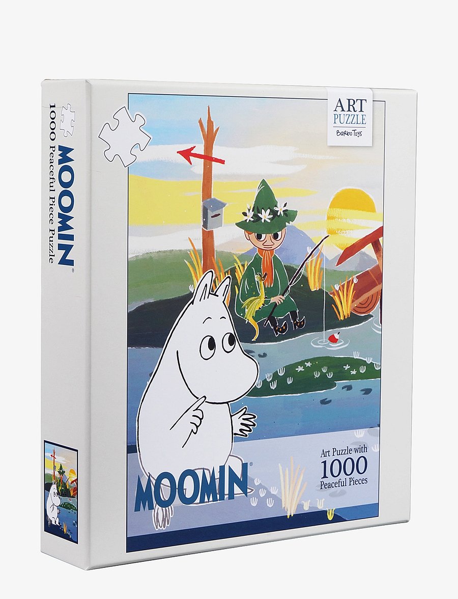 Barbo Toys - New Moomin Art Puzzle - Moomin on Bridge - multiple color - 0