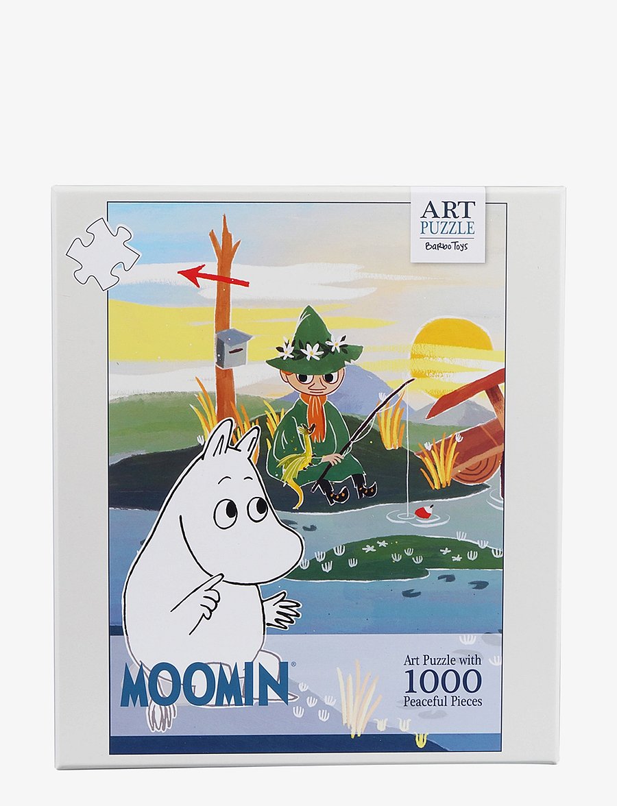 Barbo Toys - New Moomin Art Puzzle - Moomin on Bridge - multiple color - 2