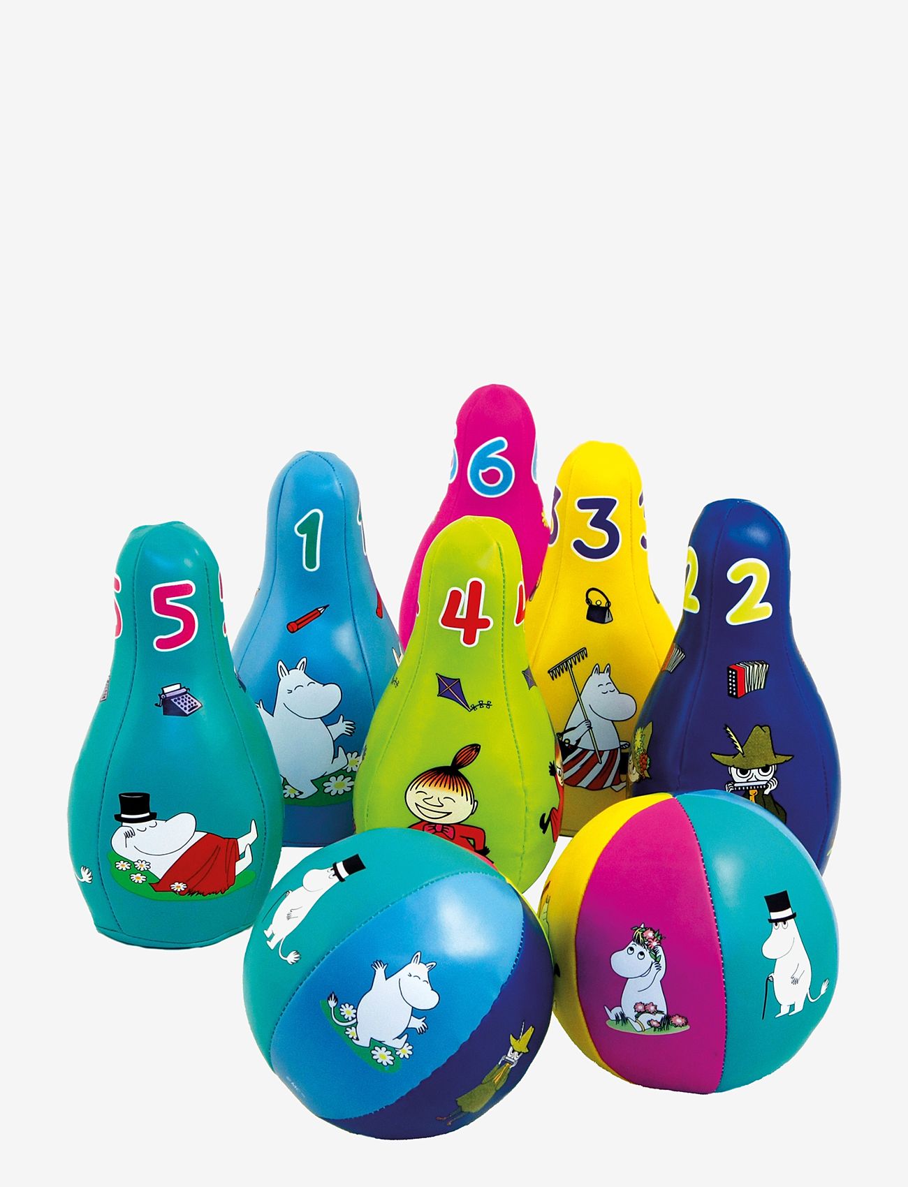Barbo Toys - Moomin Soft bowling set - laveste priser - multiple color - 1