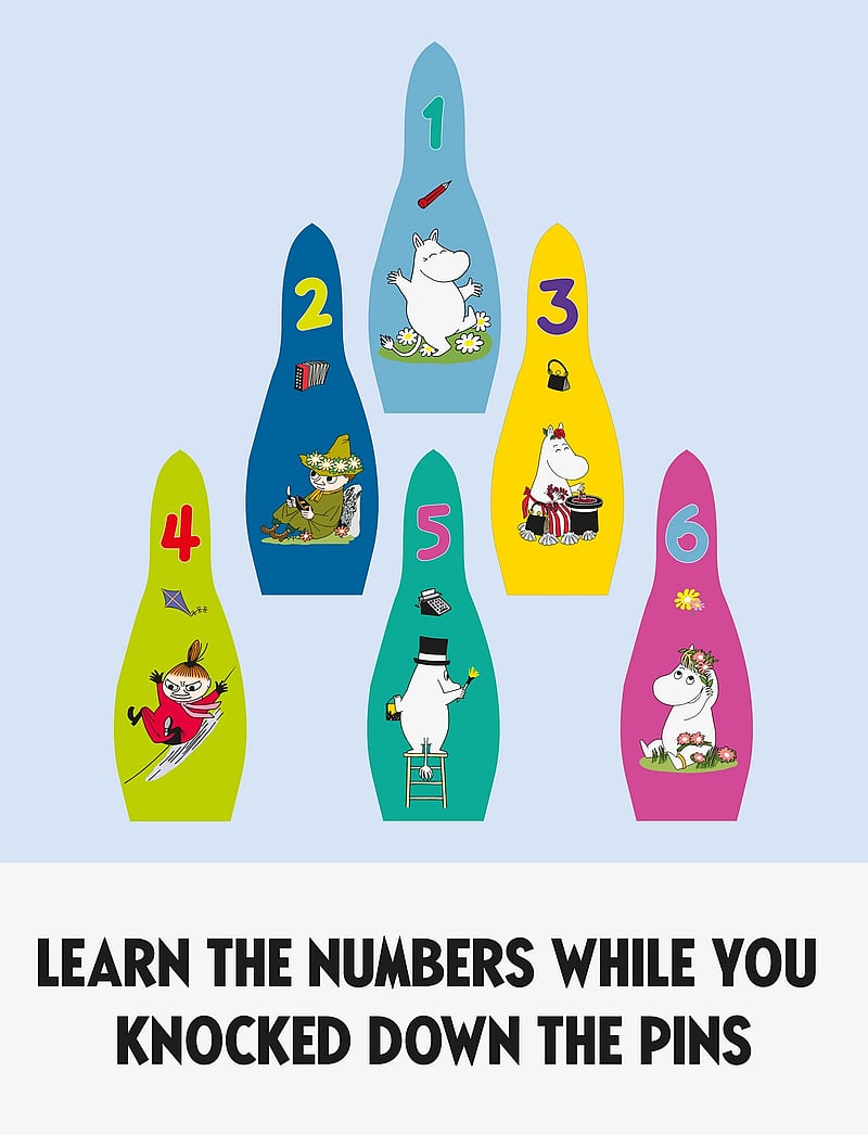 MOOMIN - Moomin Soft bowling set - spiele - multiple color - 4