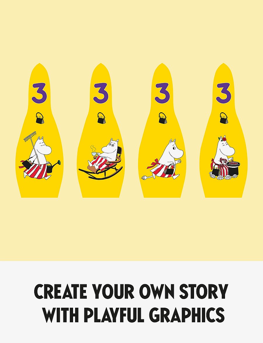 MOOMIN - Moomin Soft bowling set - spiele - multiple color - 5
