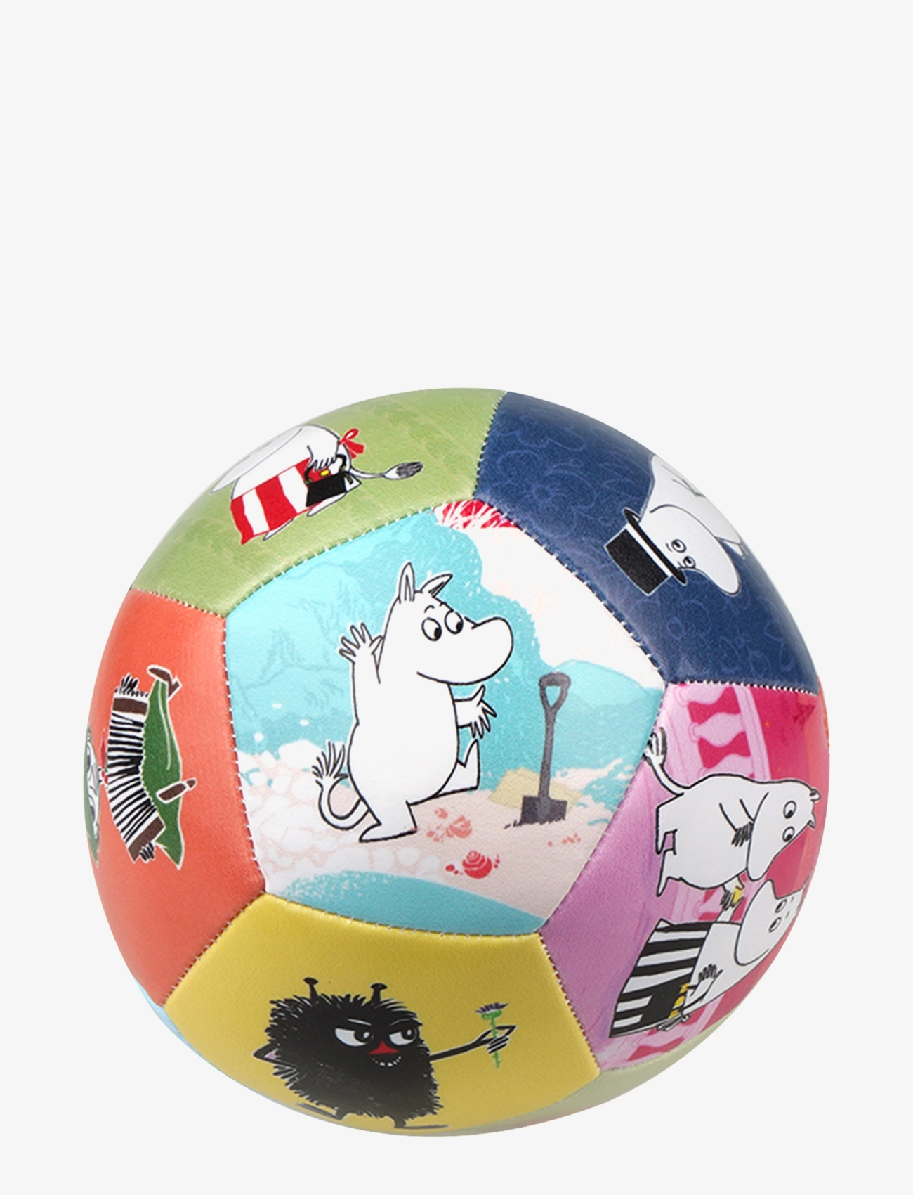 MUMIN Moomin New Soft Ball With Bell, One Size, Multi/patterned, Soft Legetøj > Stuffed Legetøj, Børn