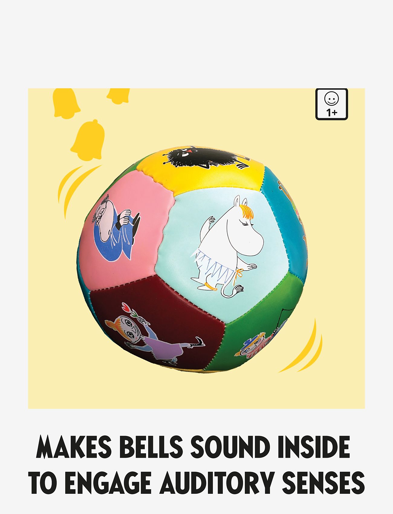 Barbo Toys - Moomin Boing ball - soft ball with sound - 1016 - 3