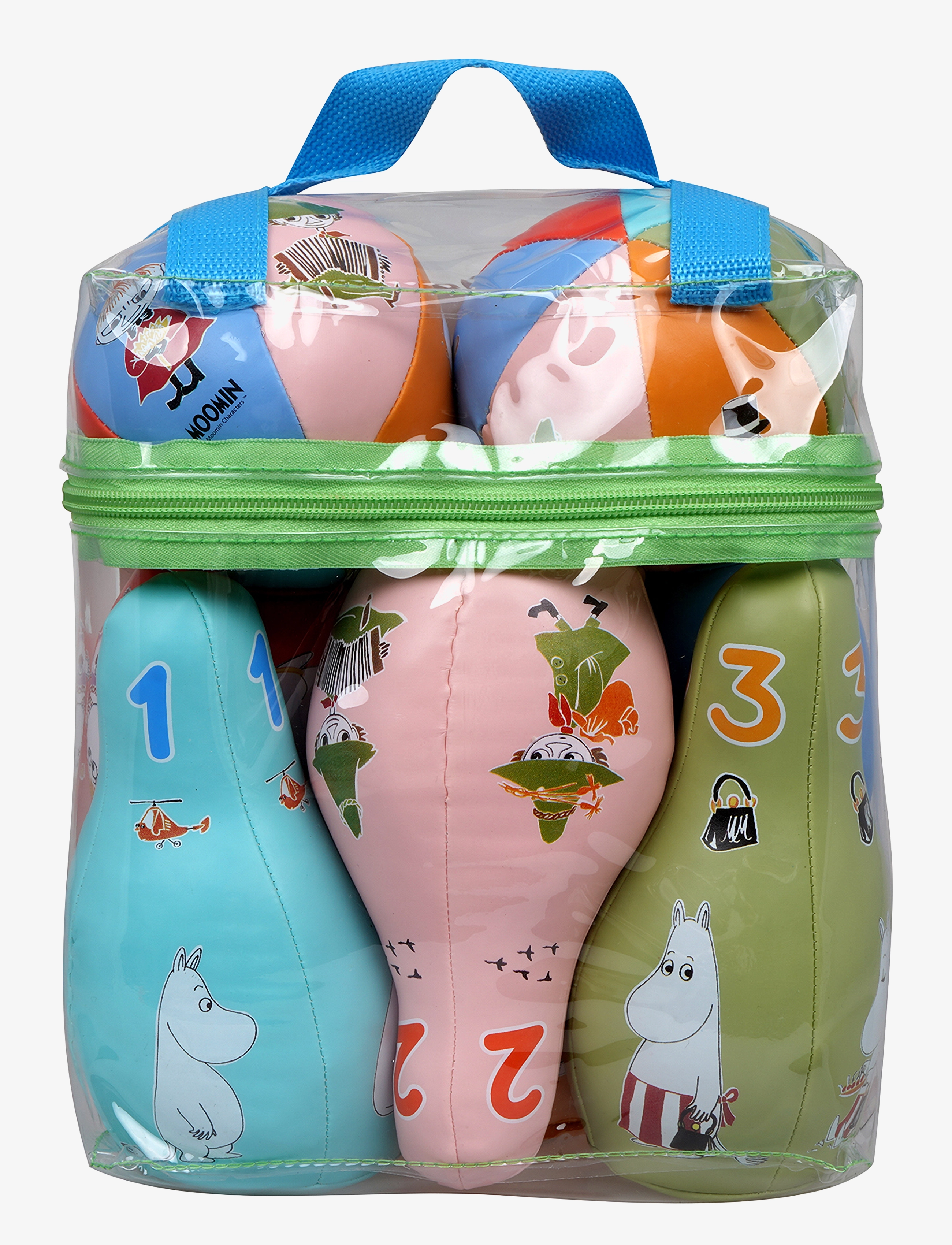 BARBO Spielzeug Mumutrolden Soft Bowlingsæt Patterned - One Size - Kinder