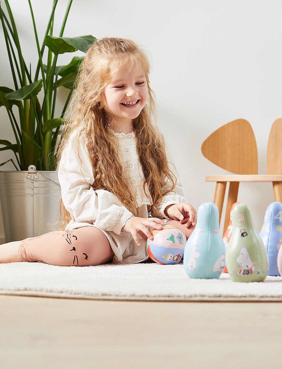 Muumitrollid - Moomin - Soft Bowling Set - aktiivsed mängud - multiple color - 3