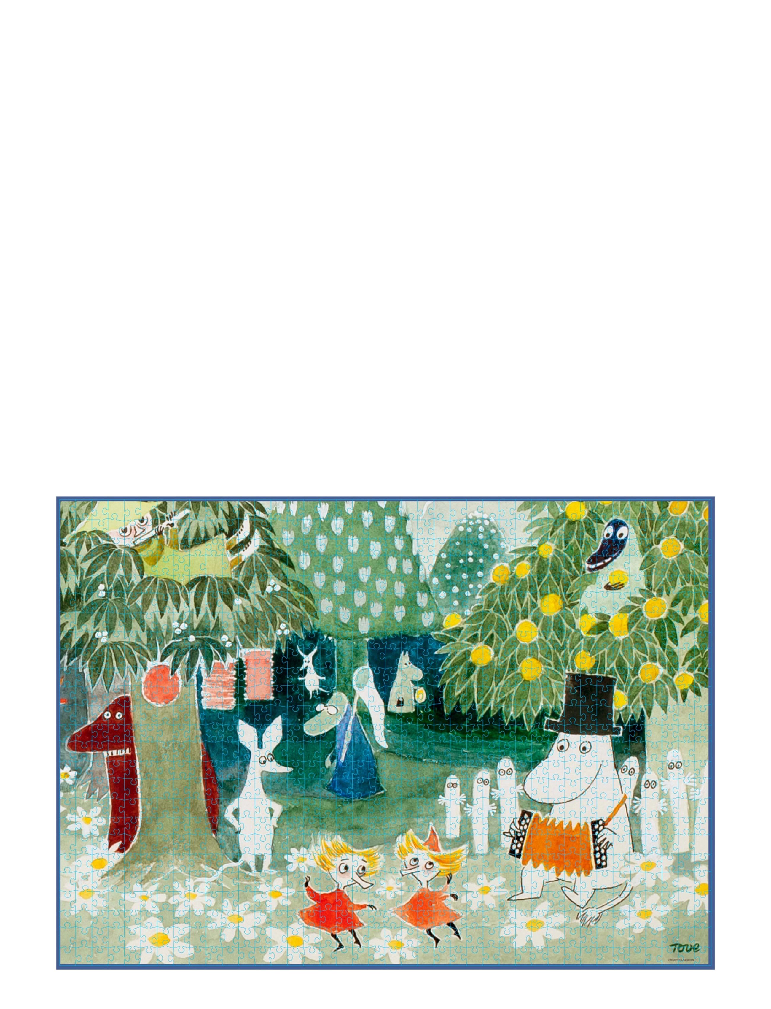 MUMIN - Moomin - Art Puzzle - 1000pcs - Music Garden - klassiska pussel - multiple color - 2
