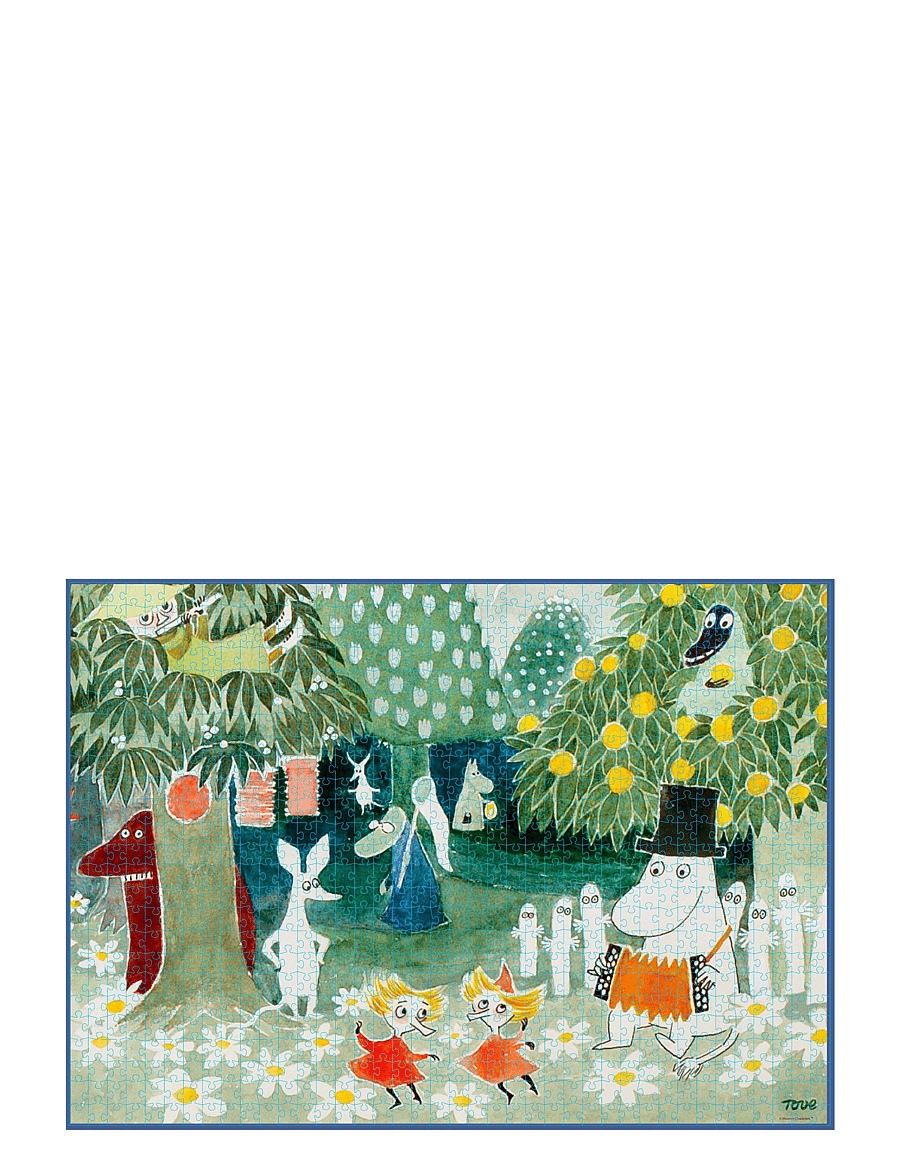 MUMIN - Moomin - Art Puzzle - 1000pcs - Music Garden - klassiska pussel - multiple color - 2