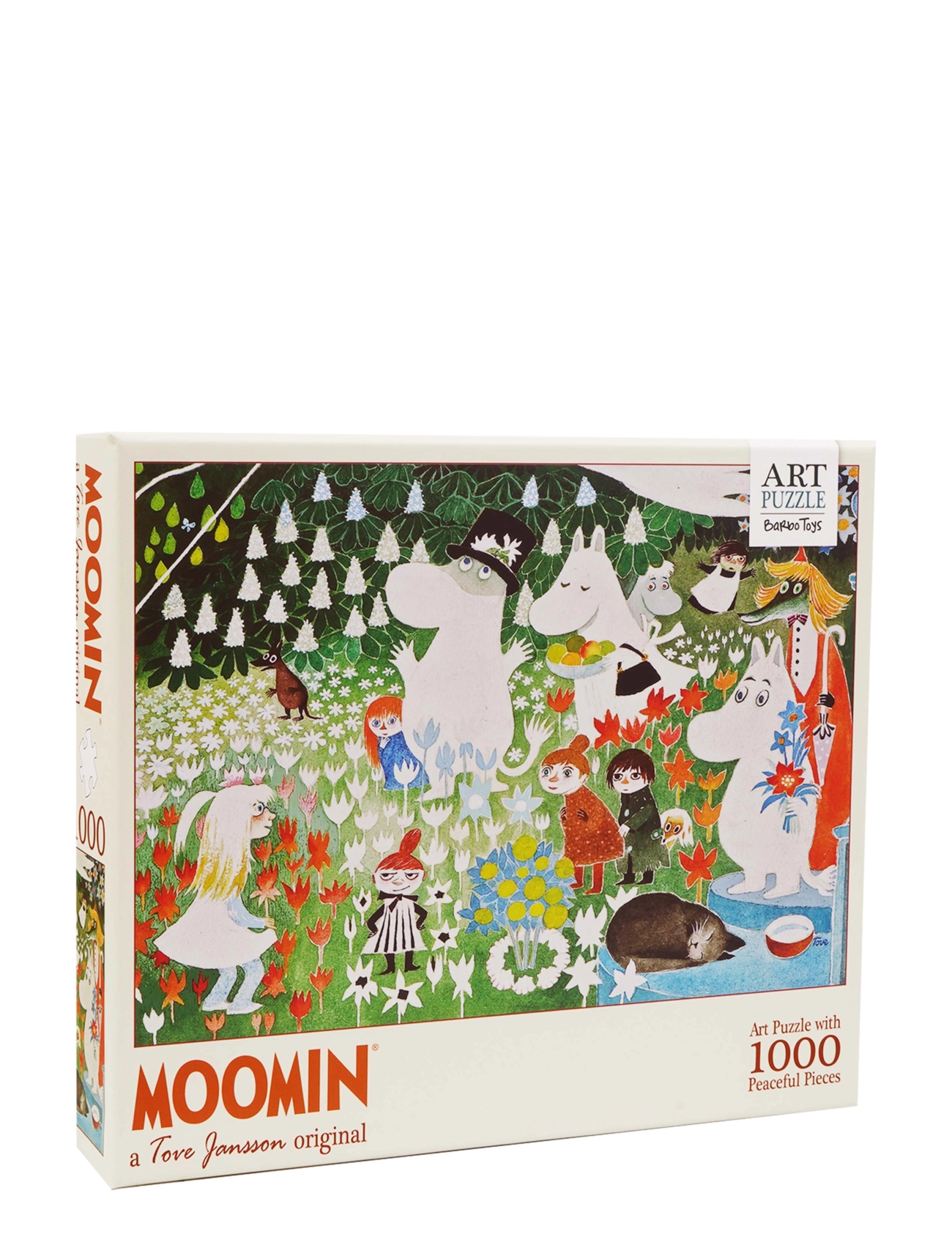 MUMIN Moomin - Art Puzzle - 1000pcs - Floral Garden - Leksaker - MULTIPLE COLOR / multi