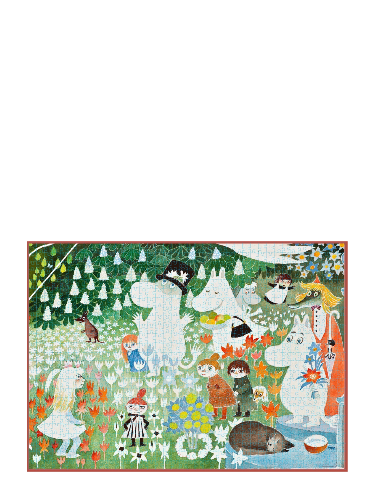 MUMIN - Moomin - Art Puzzle - 1000pcs - Floral Garden - klassiska pussel - multiple color - 2