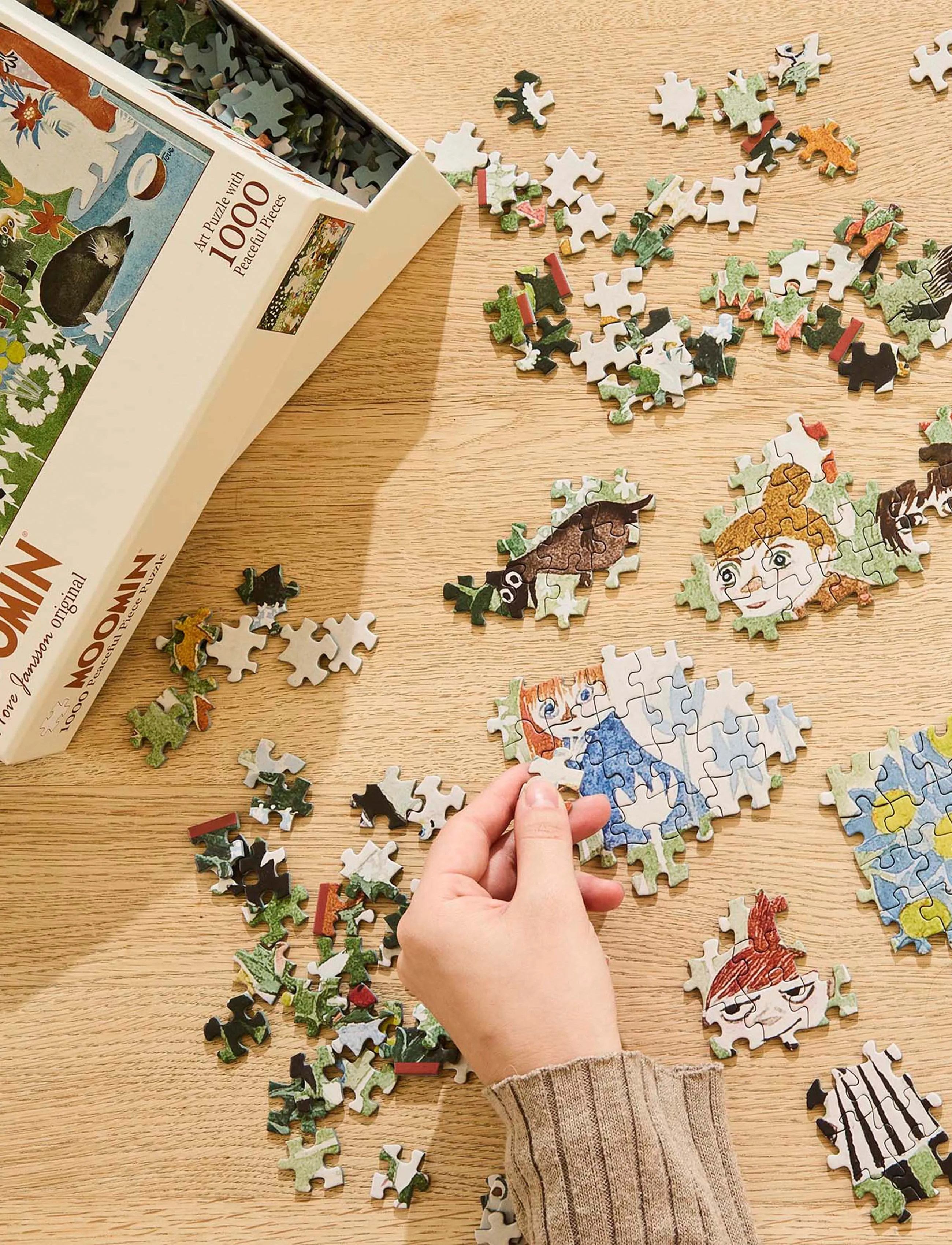 MUMIN - Moomin - Art Puzzle - 1000pcs - Floral Garden - klassiska pussel - multiple color - 0