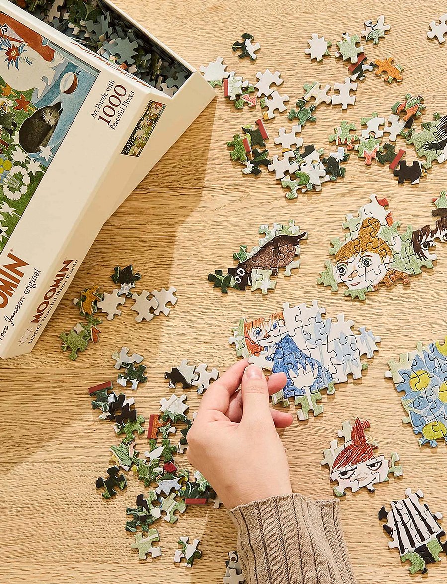 MUMIN - Moomin - Art Puzzle - 1000pcs - Floral Garden - klassiska pussel - multiple color - 0