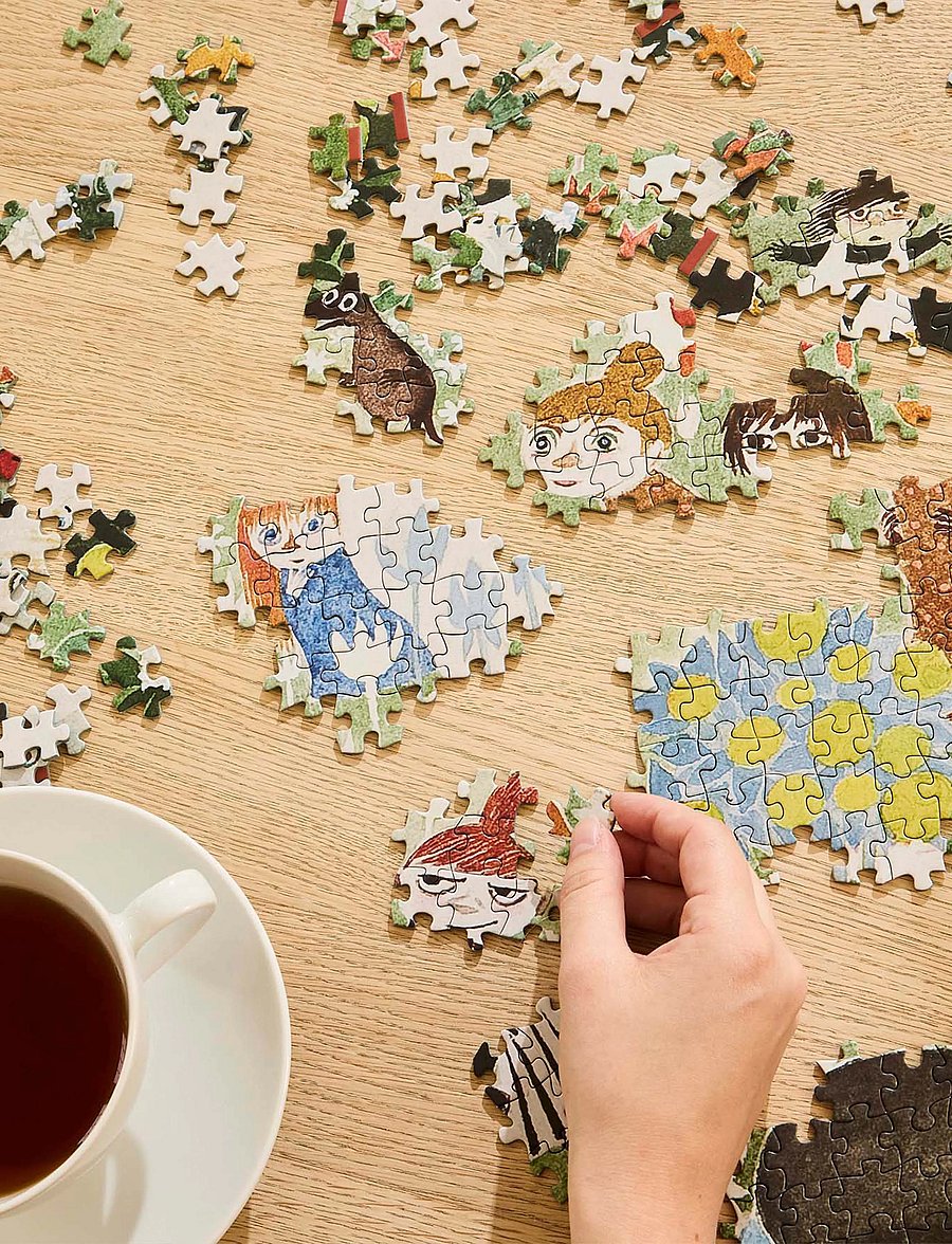 MUMIN - Moomin - Art Puzzle - 1000pcs - Floral Garden - klassiska pussel - multiple color - 4