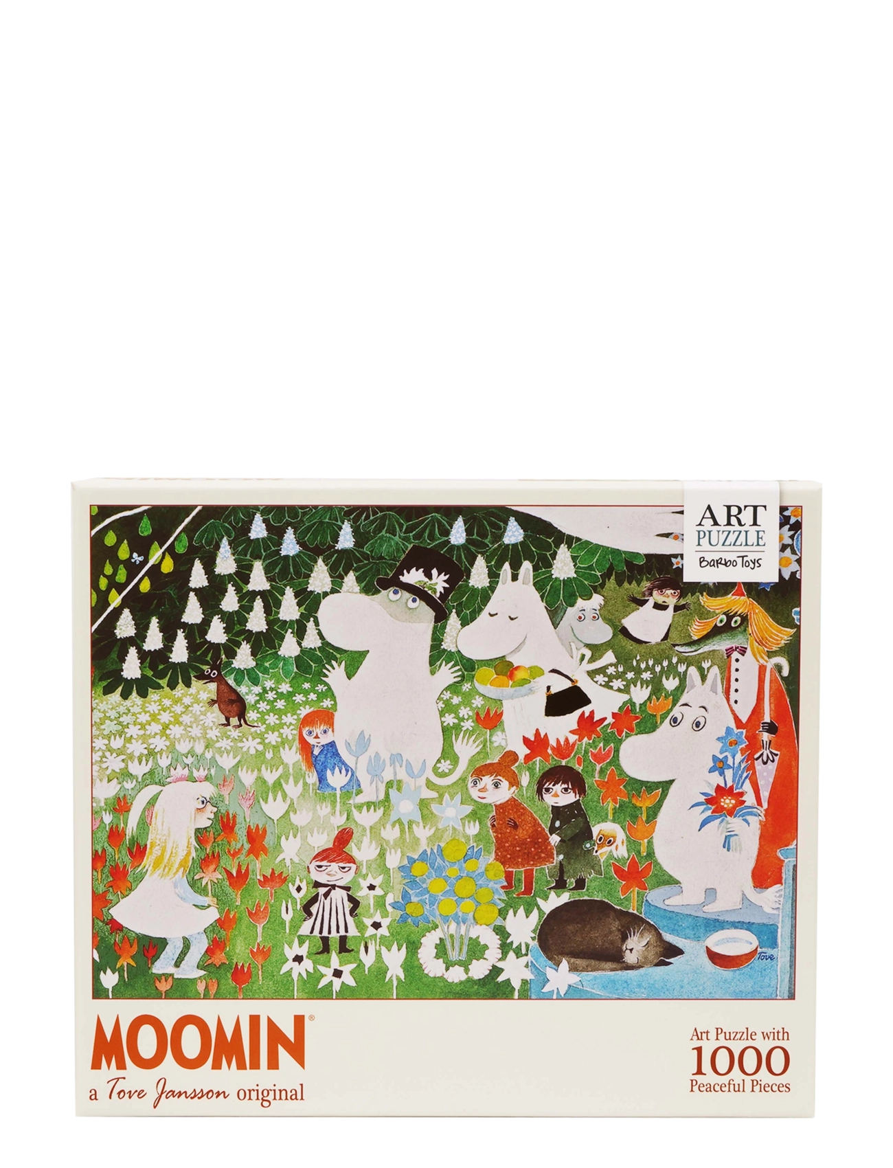 MUMIN - Moomin - Art Puzzle - 1000pcs - Floral Garden - klassiska pussel - multiple color - 3