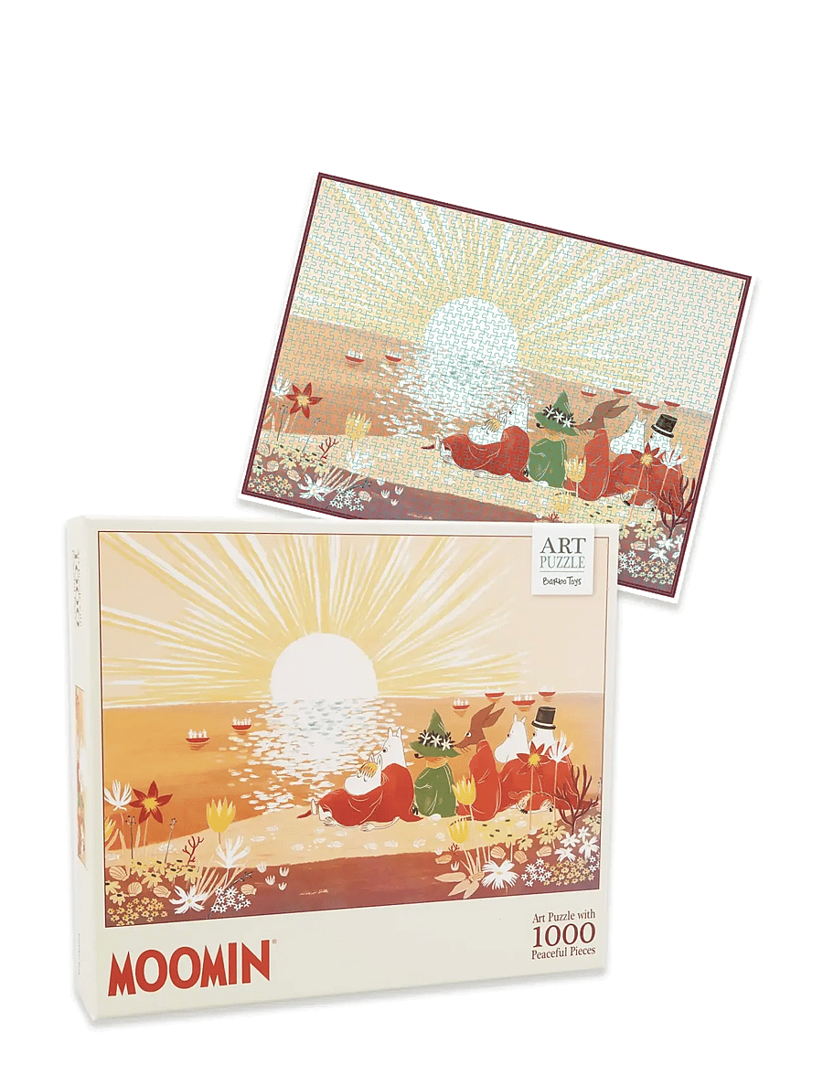 MOOMIN - Moomin Art Puzzle - 1000 pcs - Red - klassísk púsl - multiple color - 1