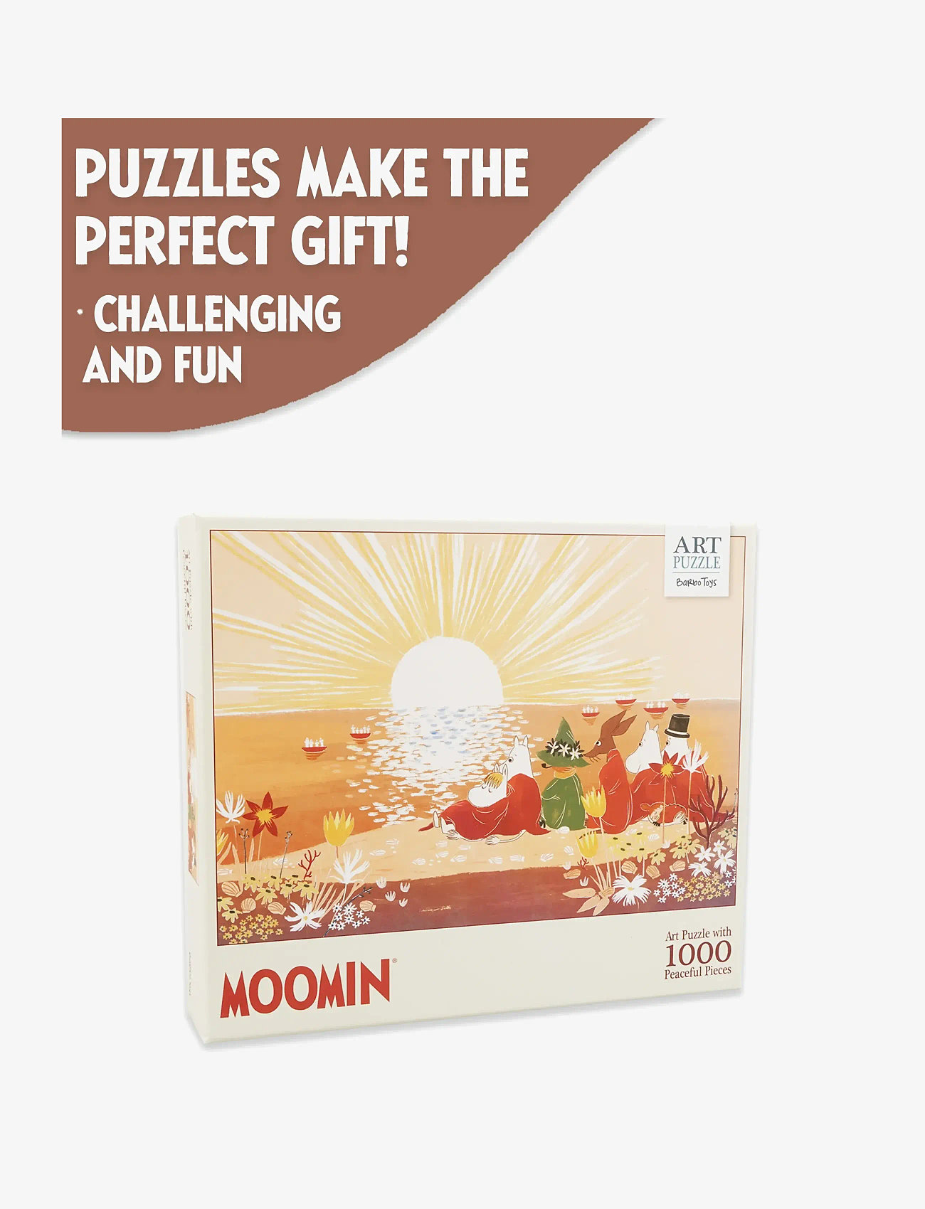 MOOMIN - Moomin Art Puzzle - 1000 pcs - Red - klassische puzzles - multiple color - 2