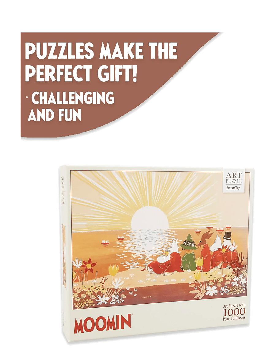 MOOMIN - Moomin Art Puzzle - 1000 pcs - Red - klassísk púsl - multiple color - 2