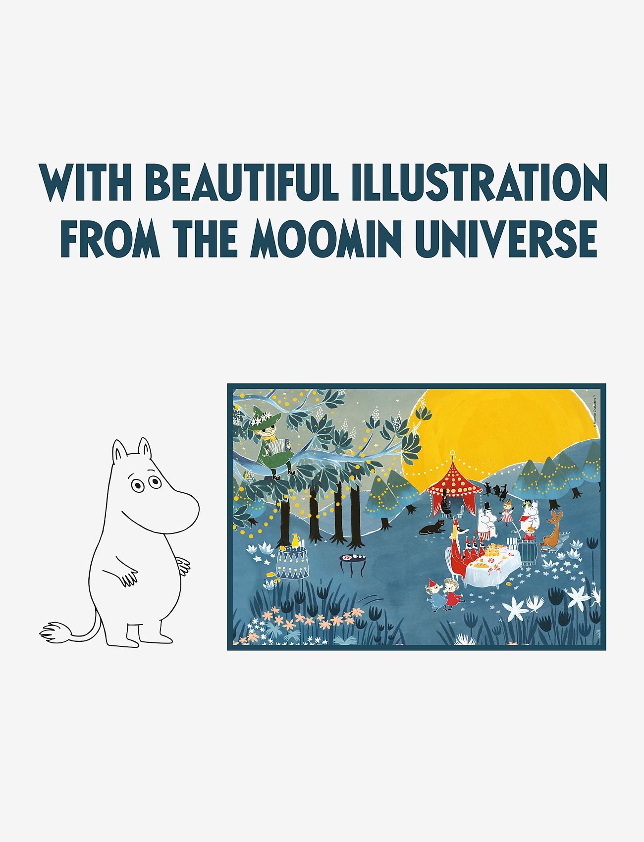 MOOMIN - Moomin Art Puzzle - 1000 pcs - Blue - klassische puzzles - multiple color - 4