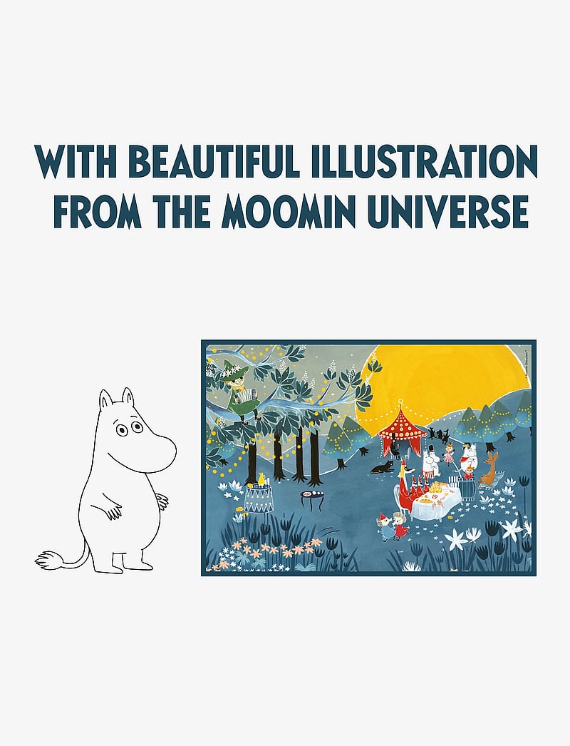 Barbo Toys - Moomin Art Puzzle - 1000 pcs - Blue - klassische puzzles - multiple color - 3