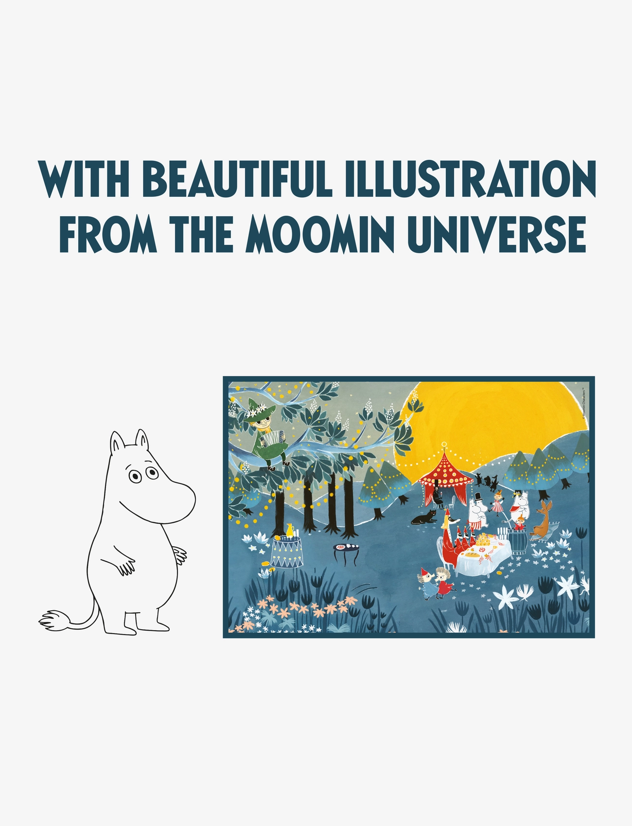 MOOMIN - Moomin Art Puzzle - 1000 pcs - Blue - klassische puzzles - multiple color - 4
