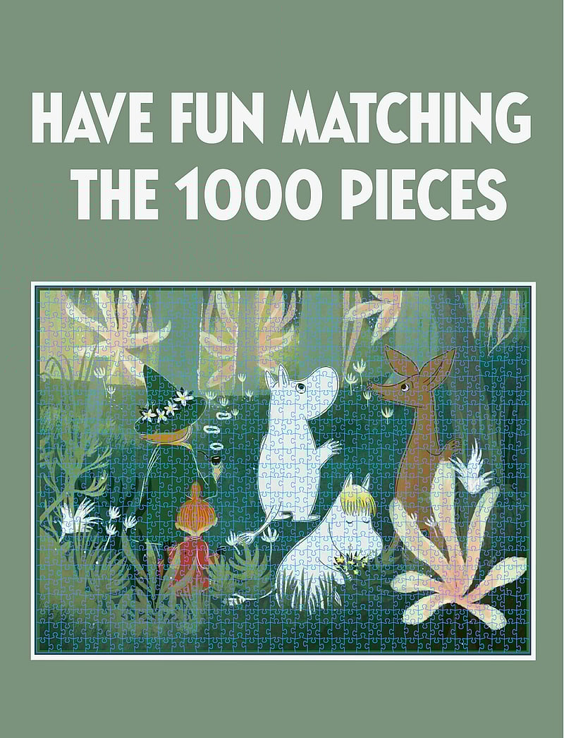 MOOMIN - Moomin Art Puzzle - 1000 pcs - Green - klassische puzzles - multiple color - 3