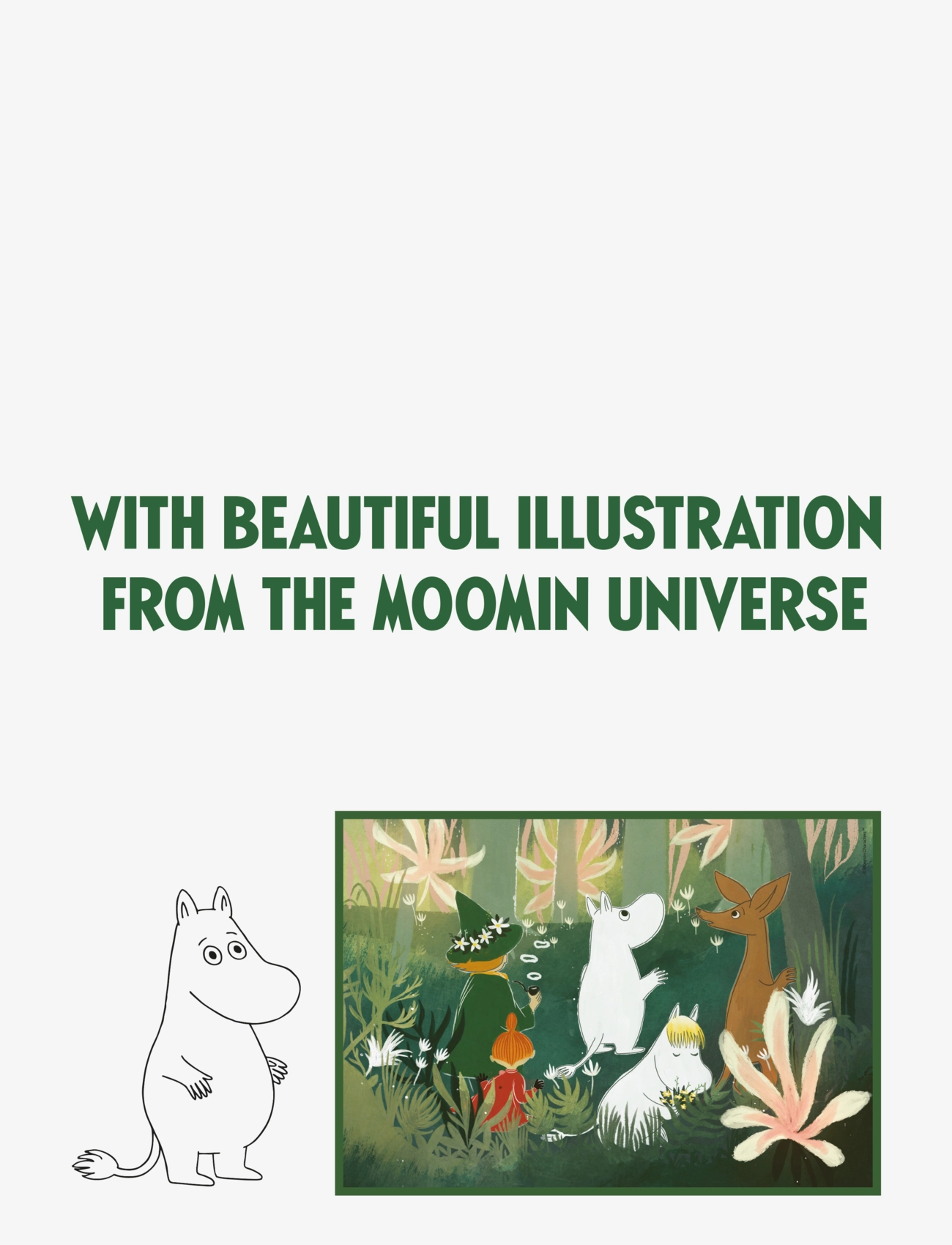 MOOMIN - Moomin Art Puzzle - 1000 pcs - Green - klassieke puzzels - multiple color - 4