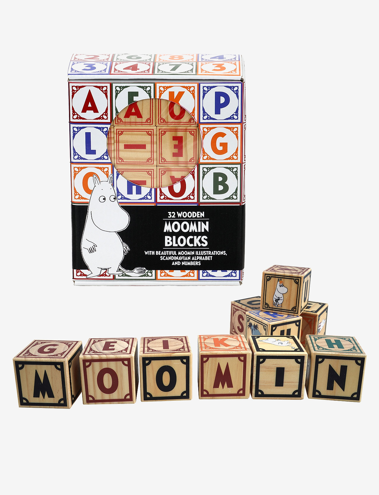 MOOMIN - Moomin Wooden Alphabet Blocks - bausteine - multiple color - 1