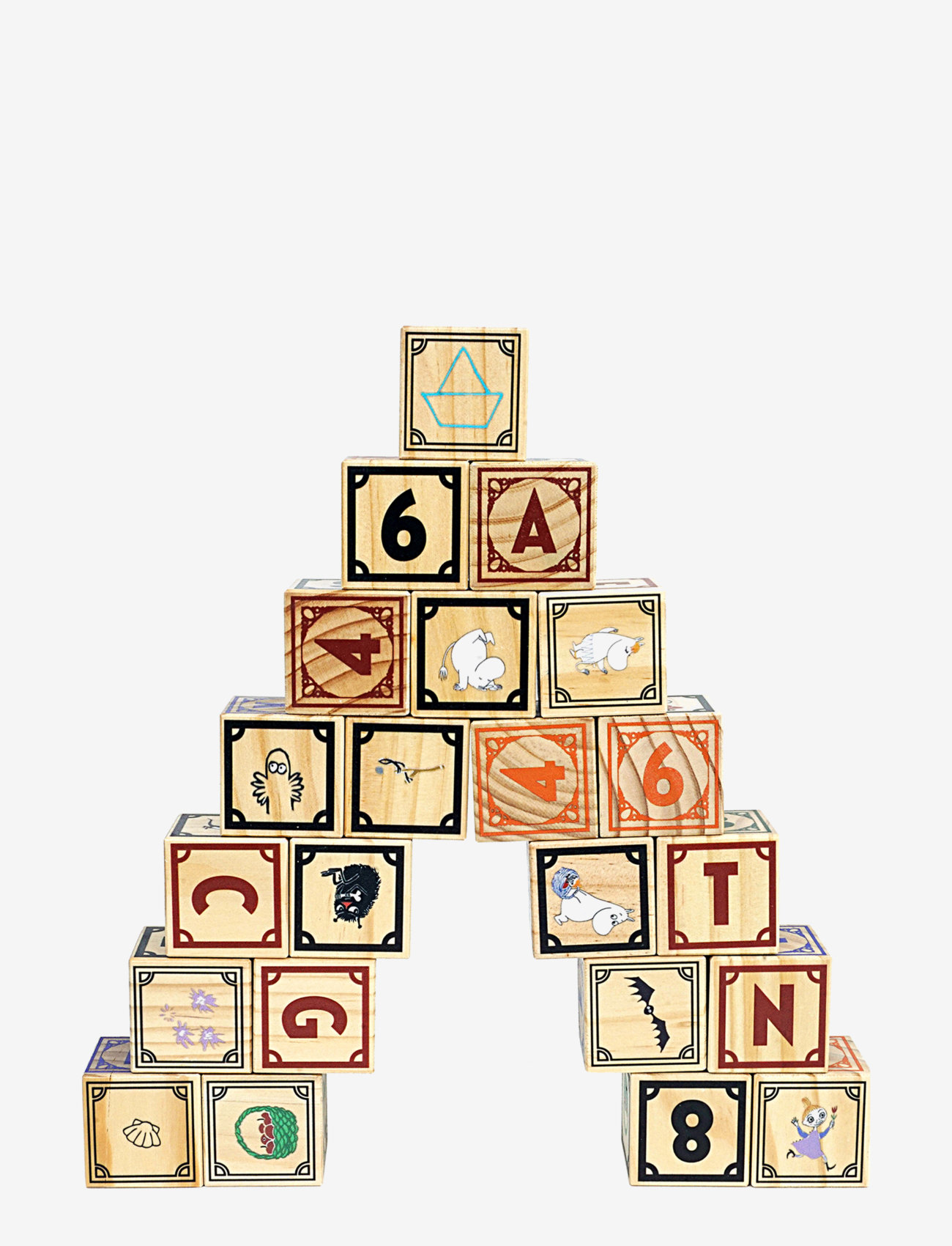 MOOMIN - Moomin Wooden Alphabet Blocks - bausteine - multiple color - 2