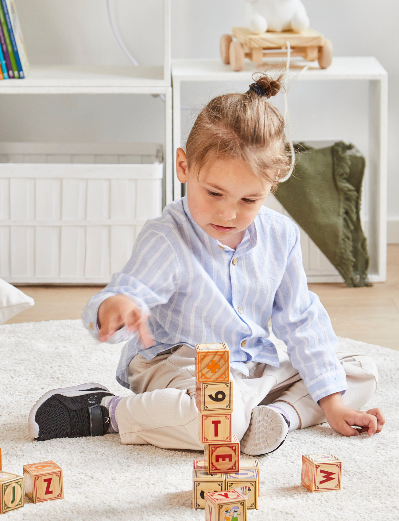 MUMIN Moomin Wooden Alphabet Blocks, One Size, Multi/patterned, Byggesæt Og -Klodser > Byggeklodser, Børn