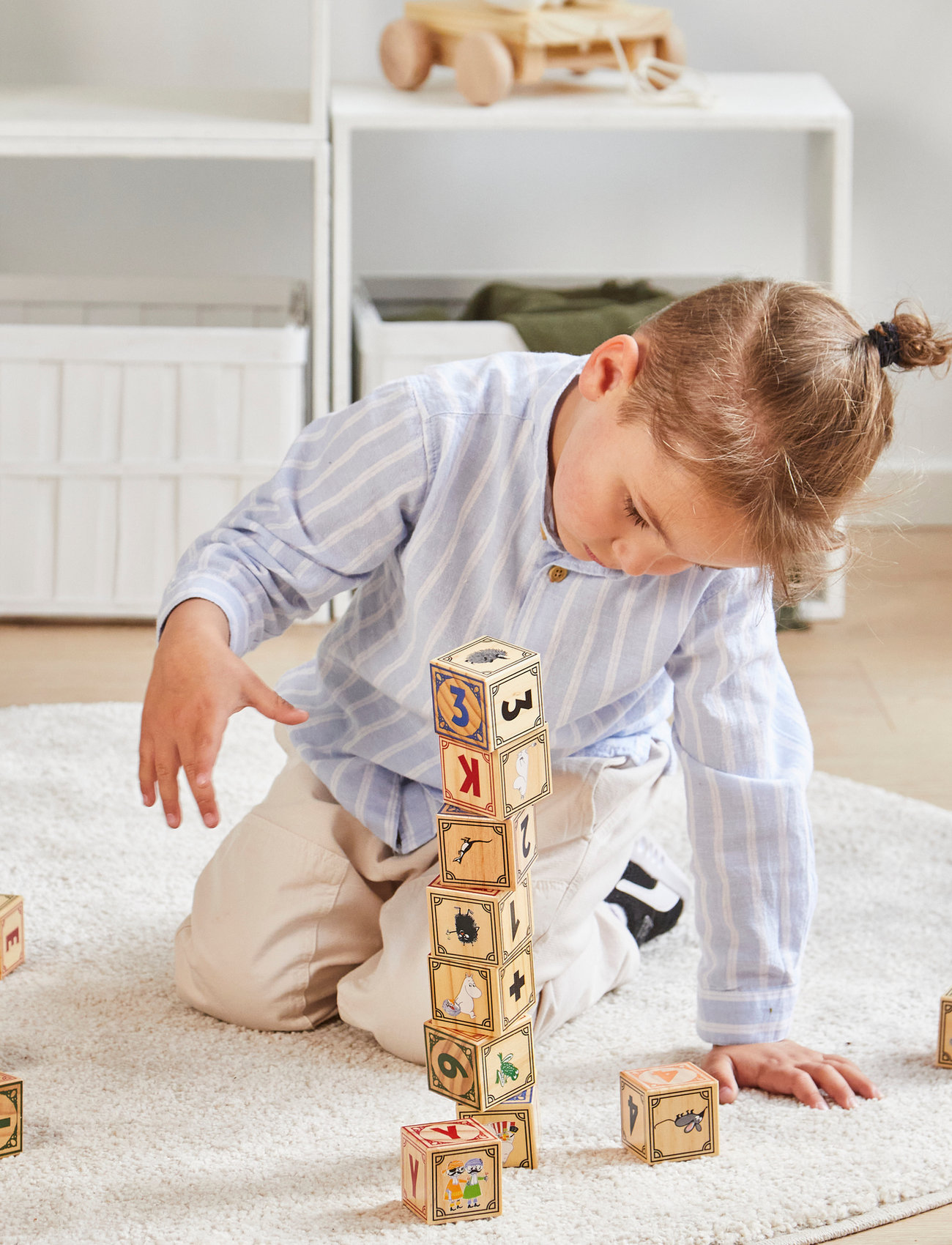 Muumitrollid - Moomin Wooden Alphabet Blocks - ehitusklotsid - multiple color - 4