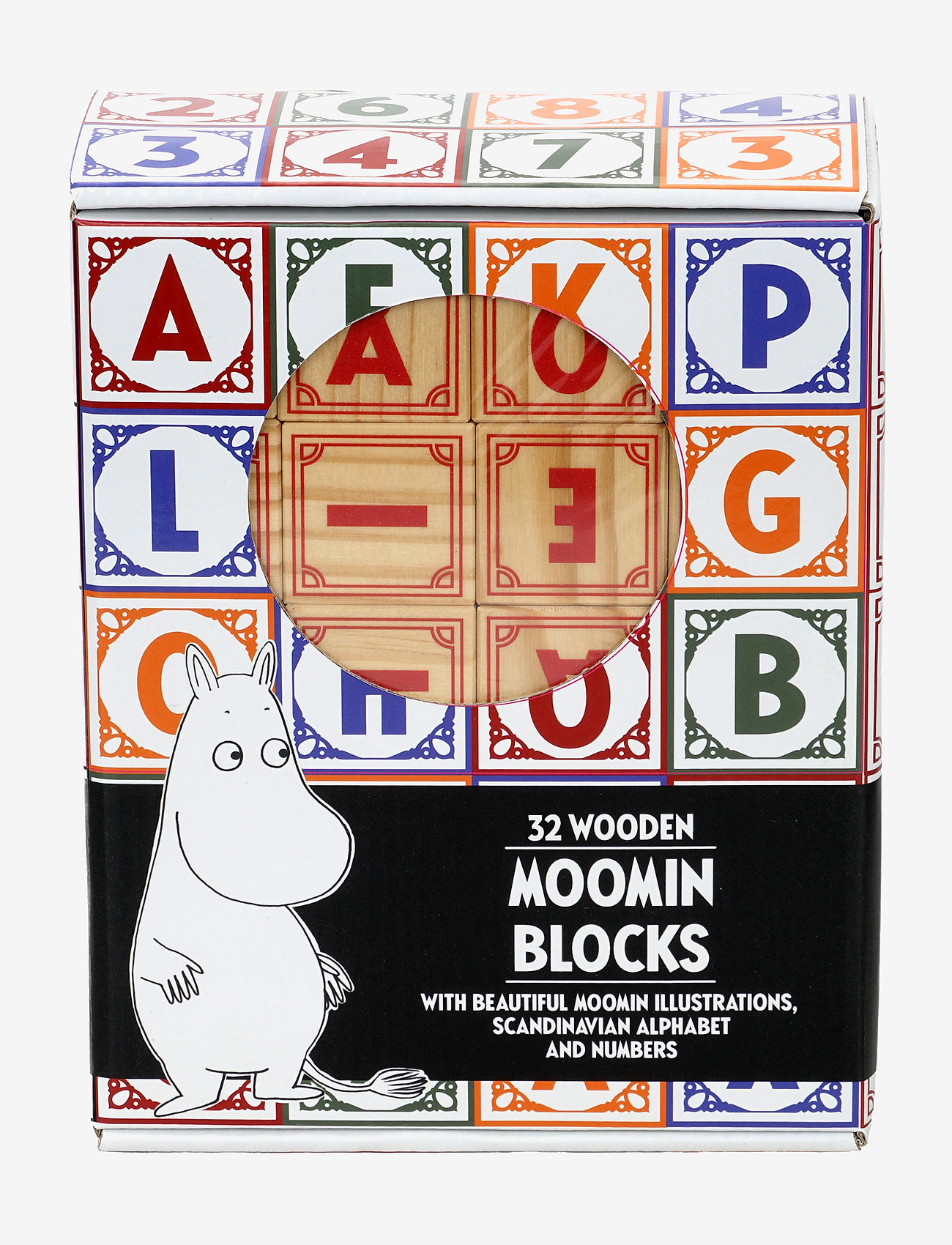 MOOMIN - Moomin Wooden Alphabet Blocks - bausteine - multiple color - 3