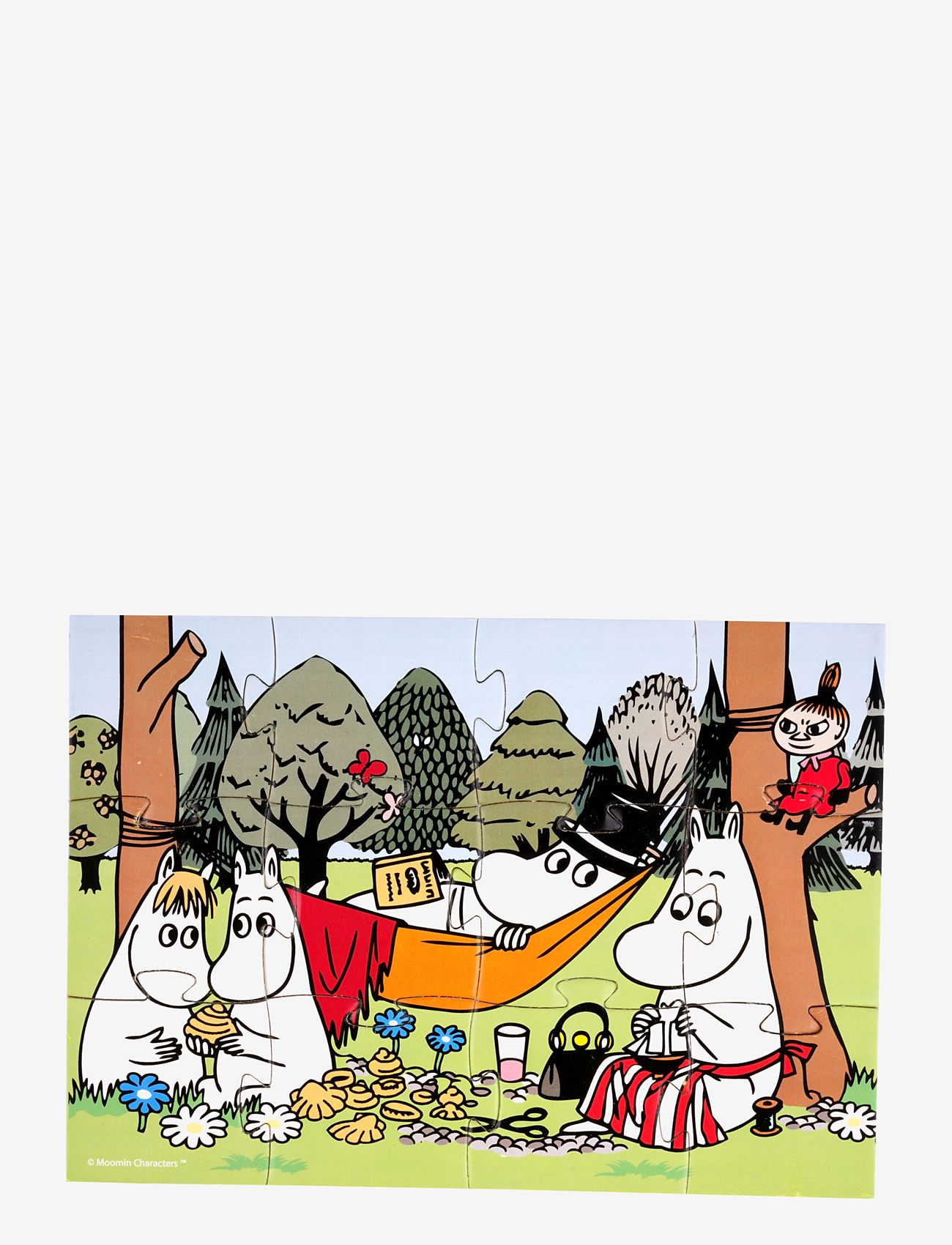 MUMIN - Moomin 4 wooden puzzles in a box - puslespill i tre - multiple color - 5