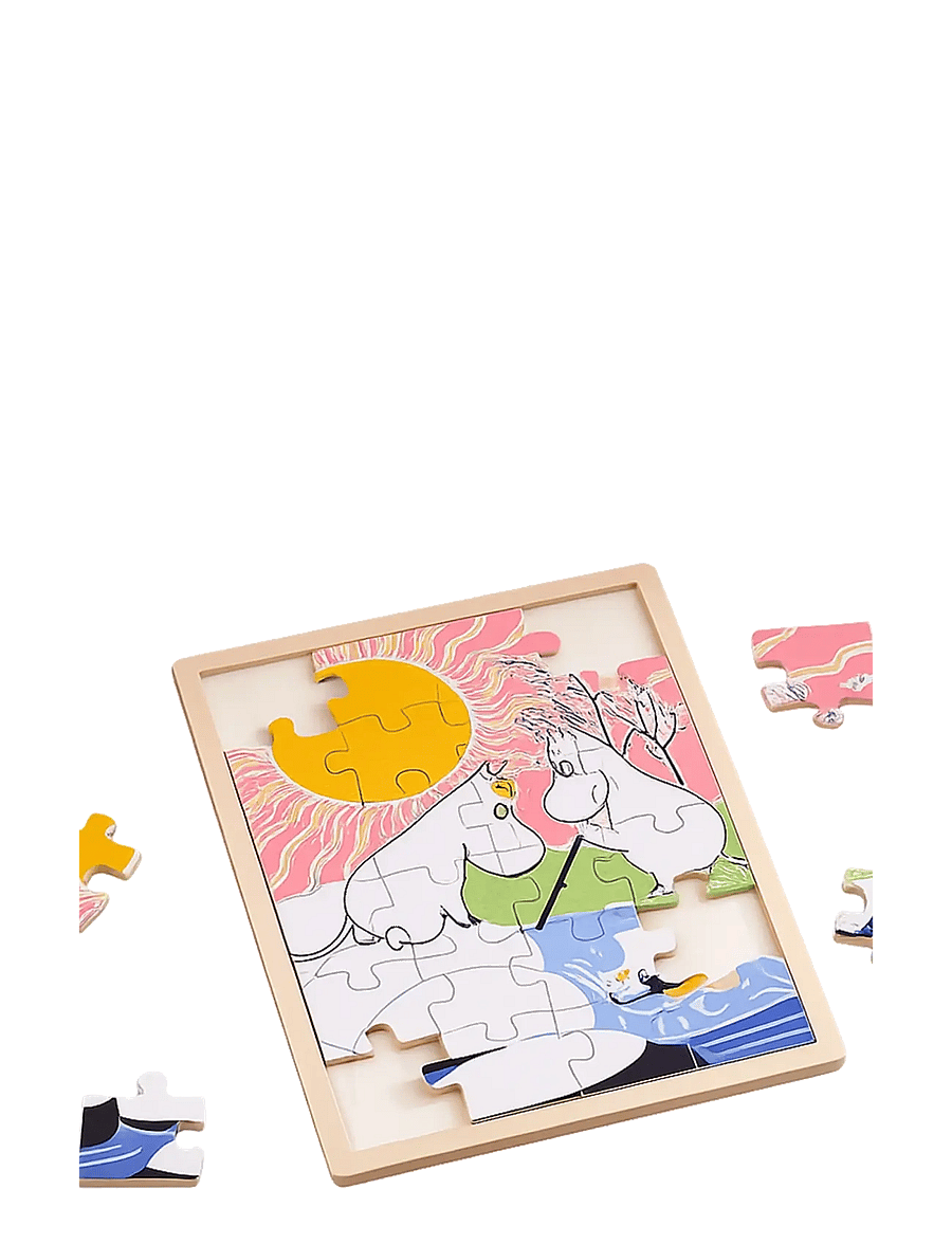Barbo Toys - Moomin Wooden Frame Puzzle - Fishing - multiple color - 2