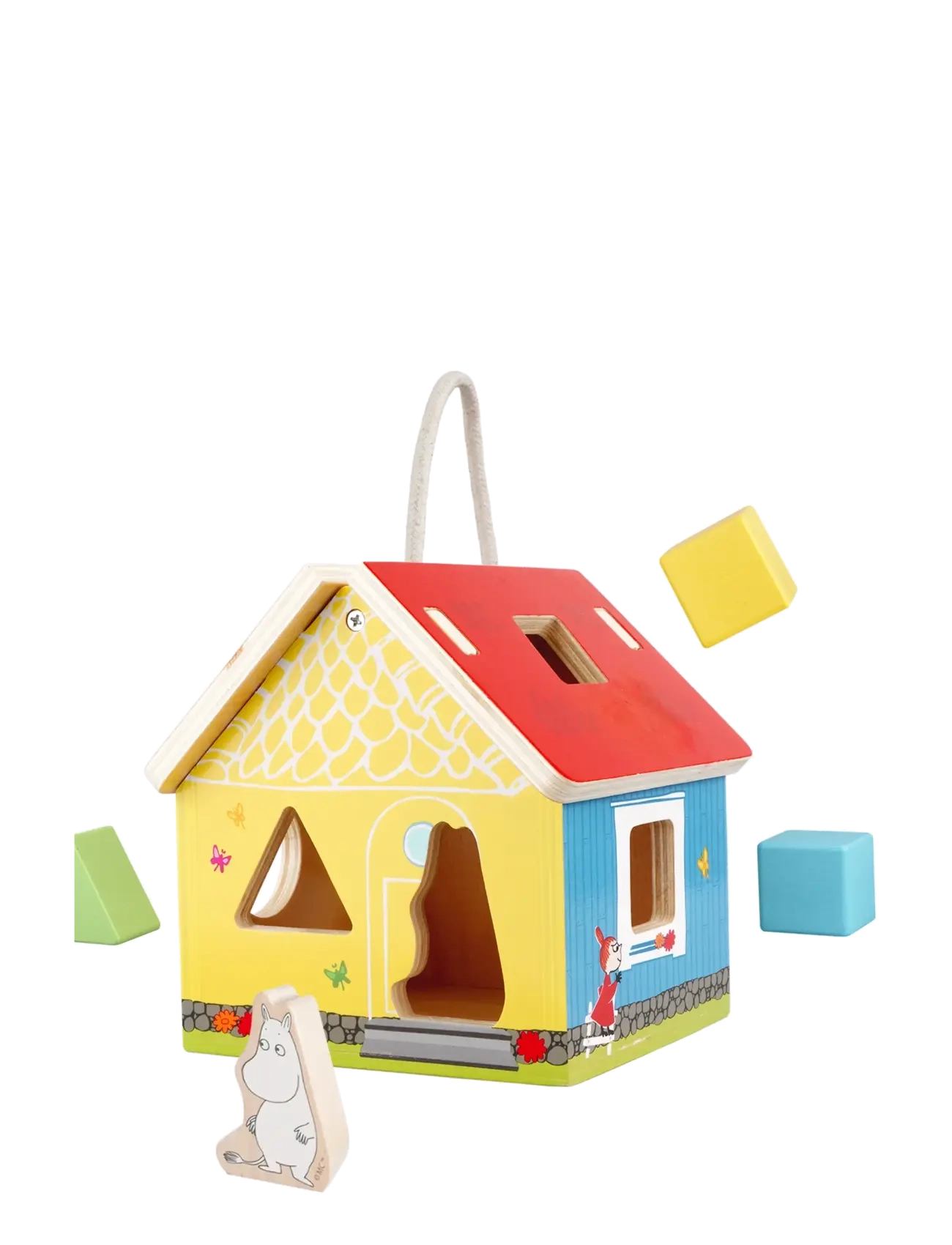 Muumitrollid Moomin Shaped Sorting Box - The Moomin House - Õppemänguasjad - MULTIPLE COLOR / multi