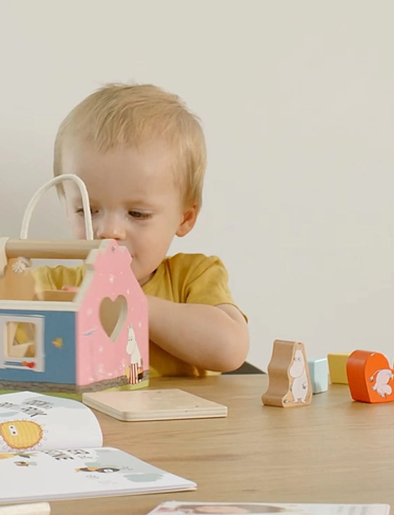 MOOMIN - Moomin Shaped Sorting Box - The Moomin House - flokkunarbox leikfanga - multiple color - 4