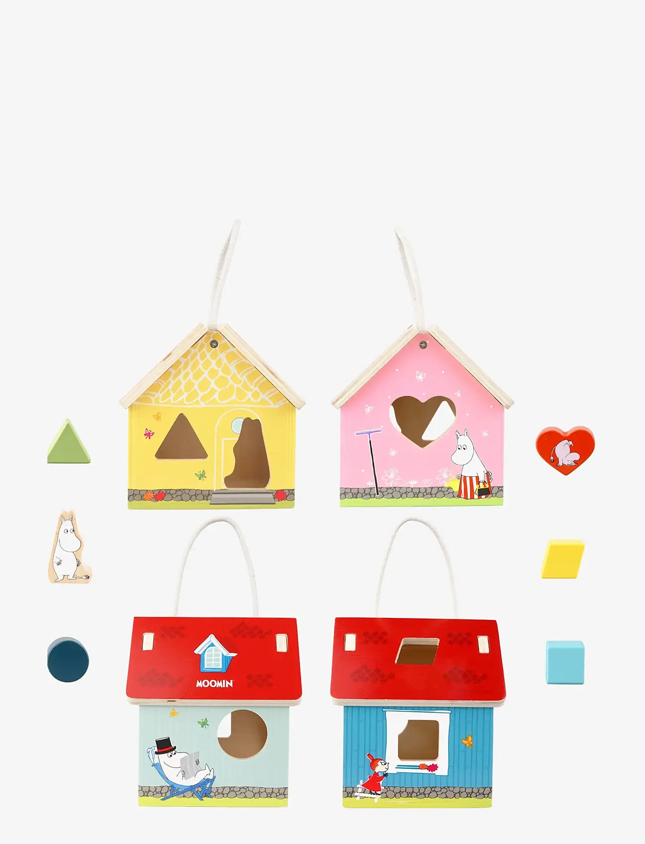 MOOMIN - Moomin Shaped Sorting Box - The Moomin House - flokkunarbox leikfanga - multiple color - 3
