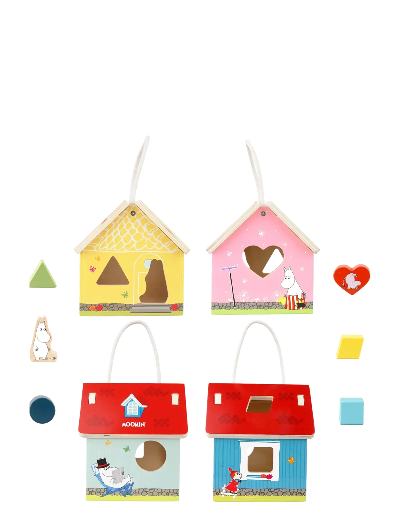 MUMIN - Moomin Shaped Sorting Box - The Moomin House - putteboks - multiple color - 3