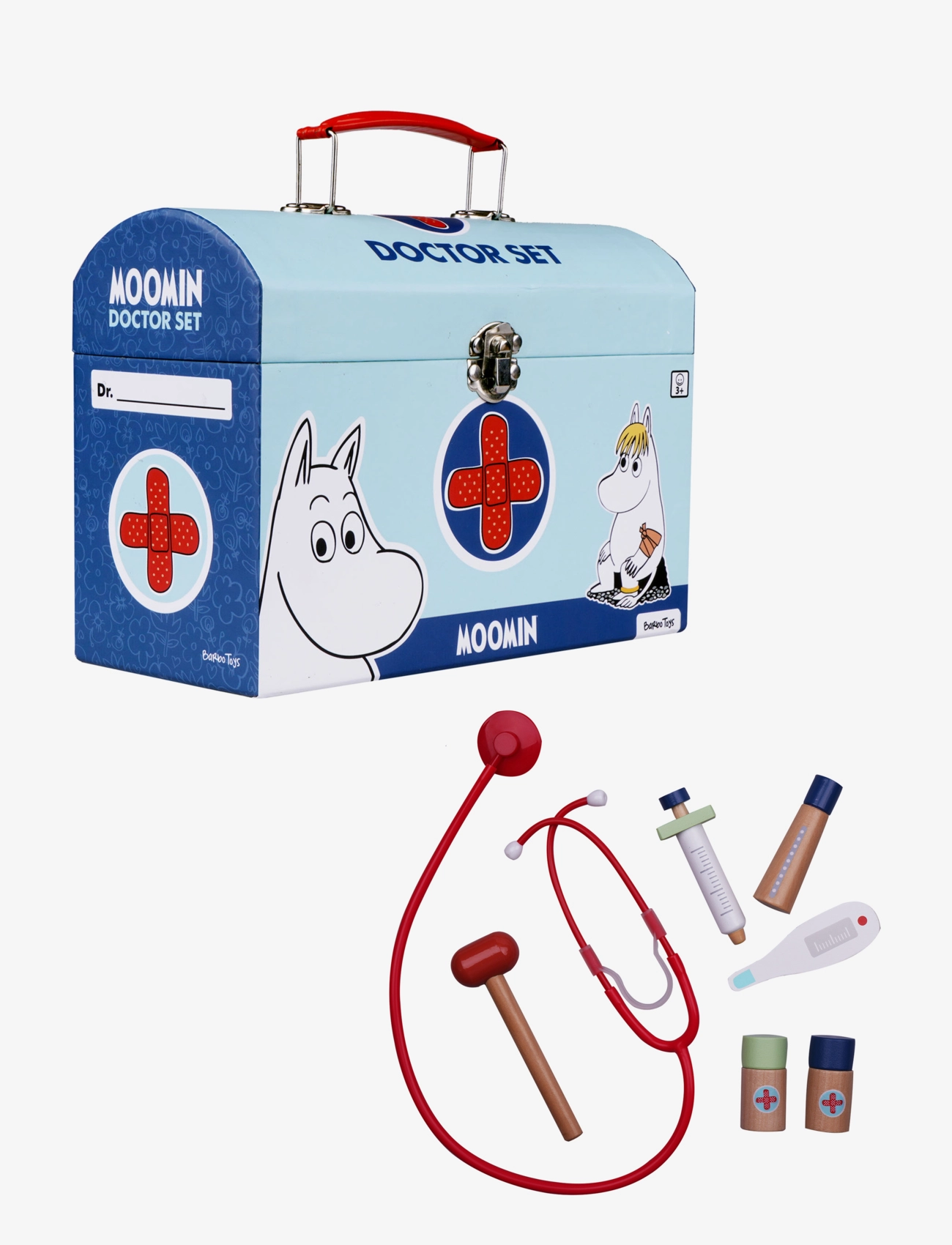 Barbo Toys Moomin Doctor set in carry box - Lægesæt - 1016 / multi