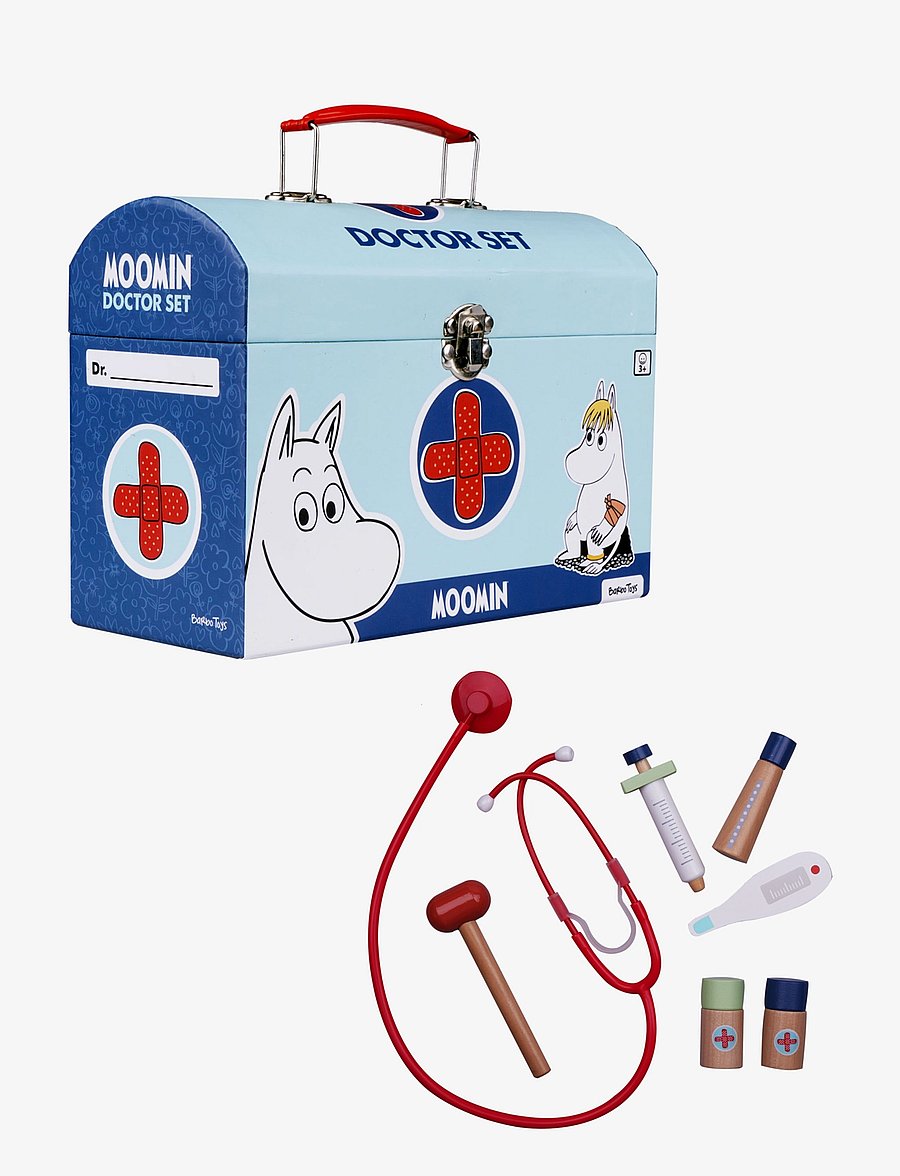 Muumitrollid - Moomin Doctor set in carry box - laste arstikomplekt - 1016 - 1