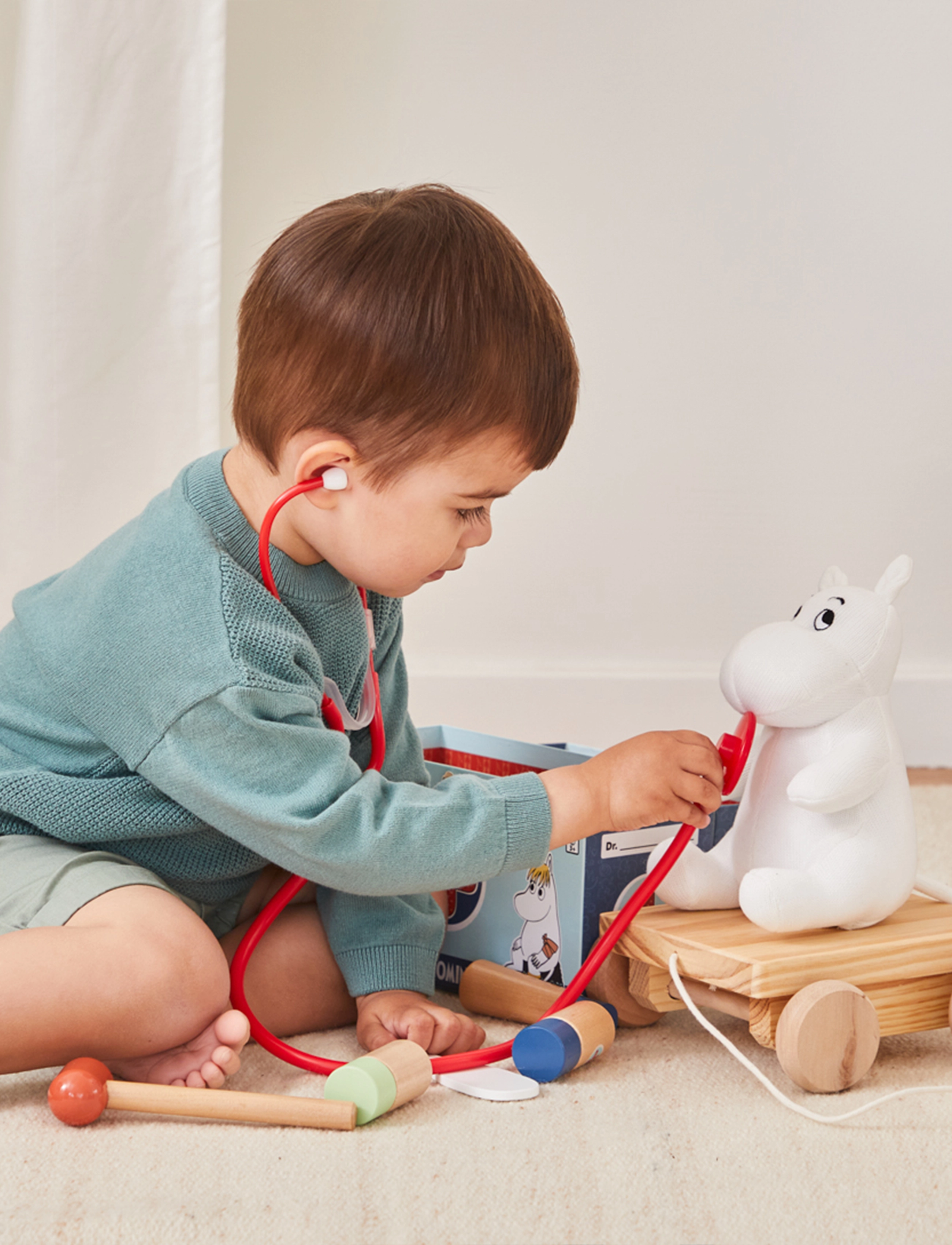 MUMIN Moomin Doctor Set In Carry Box, Børn, Kids Doctor Kit, Multi/mønstret, Str: ONE SIZE